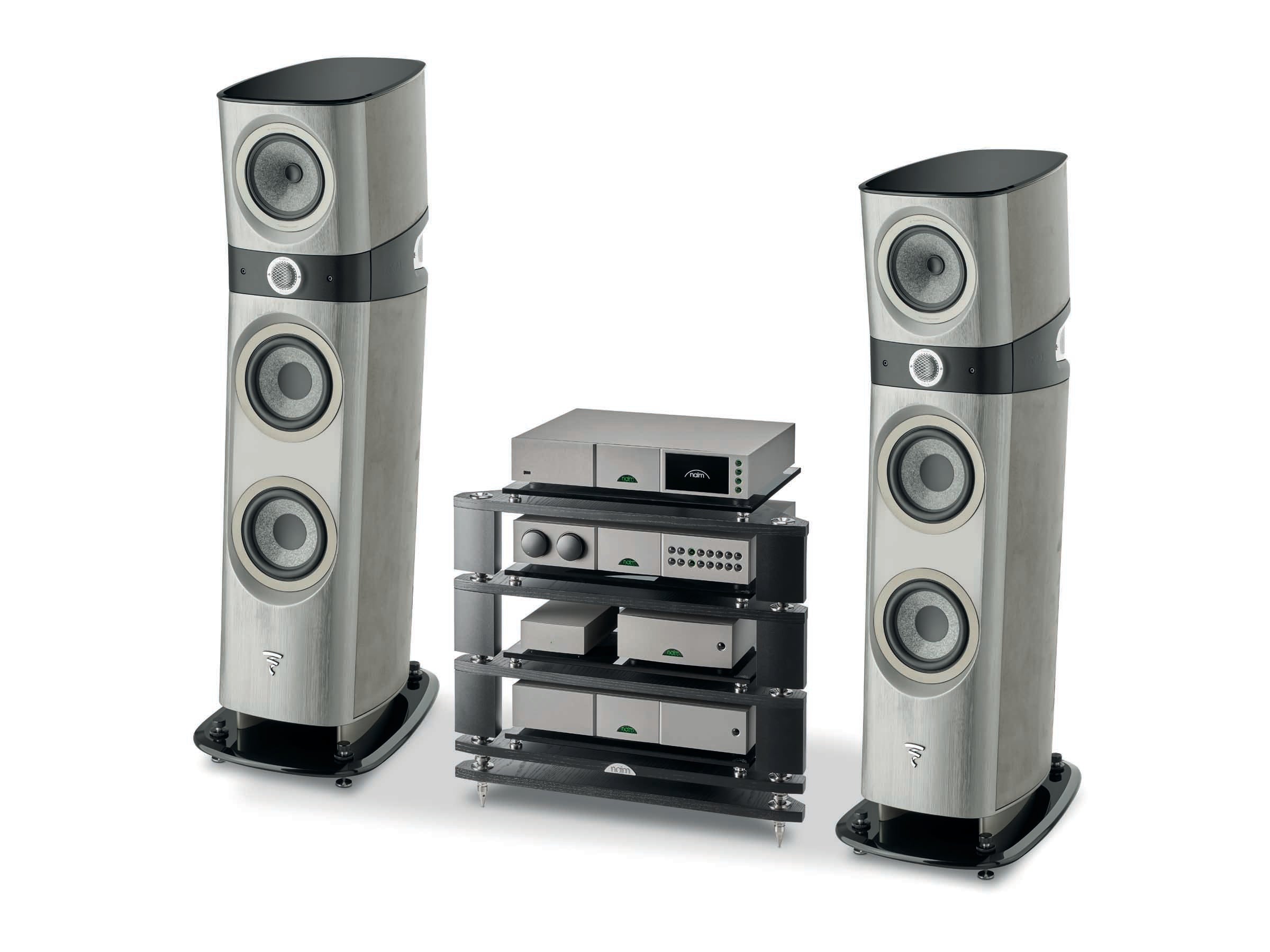 Focal & Naim Ensemble Special Edition 10th Anniversary - Premium Hi-Fi Audio System for Home Theater & Music Listening