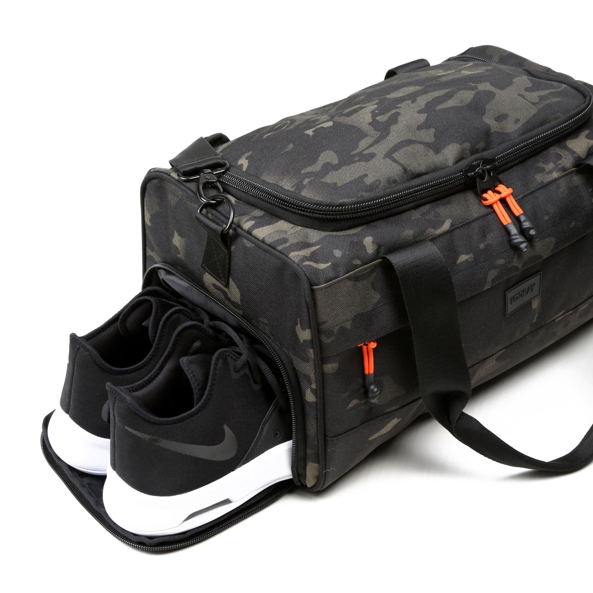 Boost Duffle Bag with Abstract Camo Print - Stylish & Durable Gym, Travel & Sports Gear for Men & Women