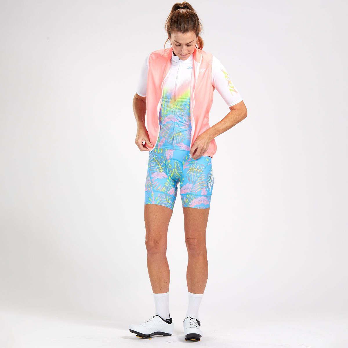 Women's Ltd Cycle Vest - Breathable & Lightweight for Cycling & Outdoor Activities | Live Aloha Collection | Perfect for Biking, Running & Casual Wear