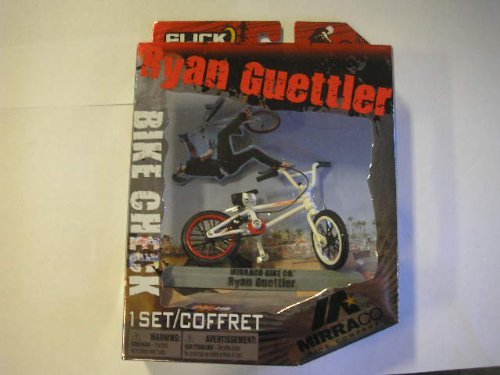 Ryan Guettler Mirra White Flick Trix Pro BMX Bike - Stunt Bike for Kids & Teens - Perfect for Backyard Stunts, Skate Park Tricks & Freestyle Riding (Wheel Color May Vary)