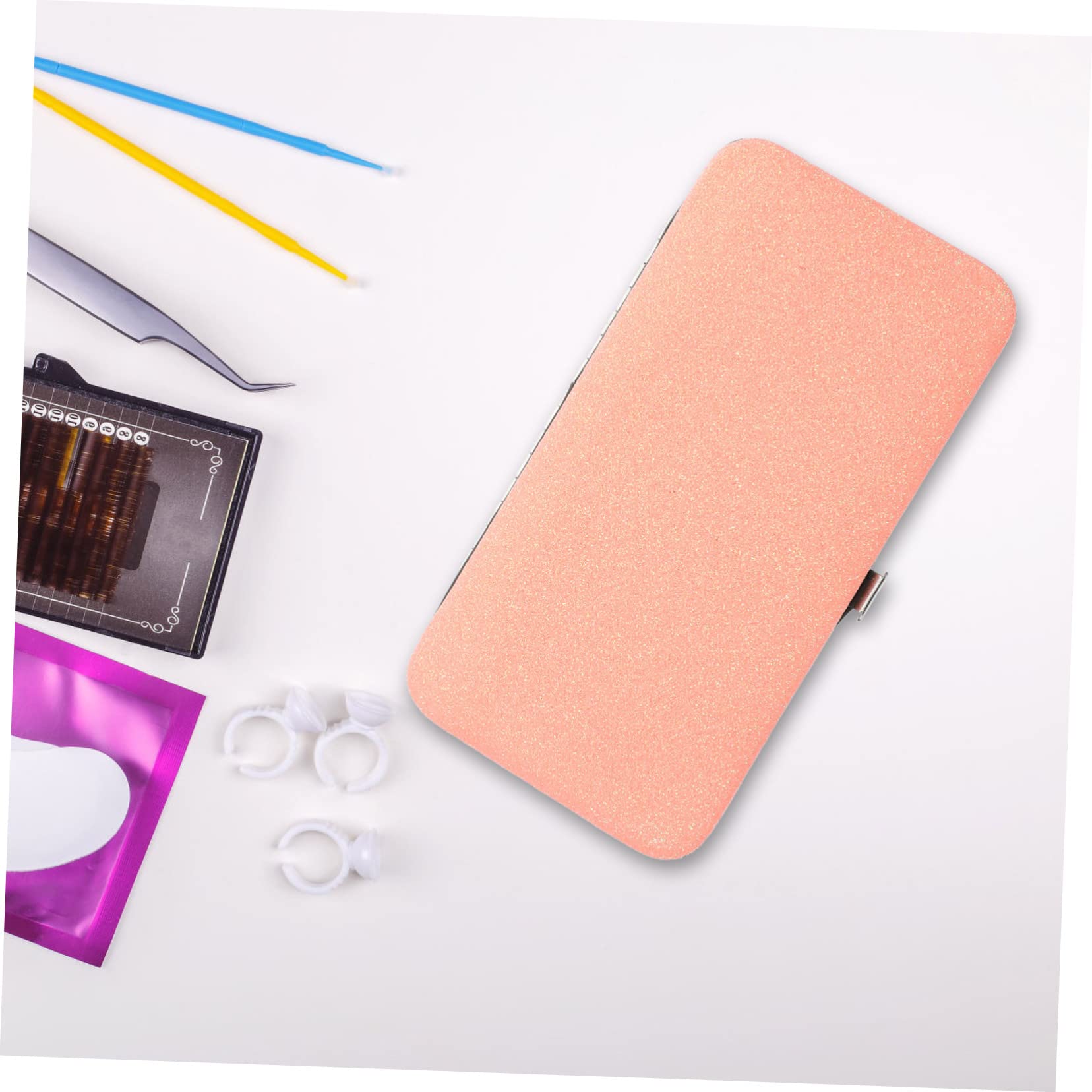 FOMIYES Eyelash Extension Tweezers Organizer - Professional Lash Tool Storage Bag for Makeup Artists & Beauty Salon Use - Perfect for Travel & Salon Organization