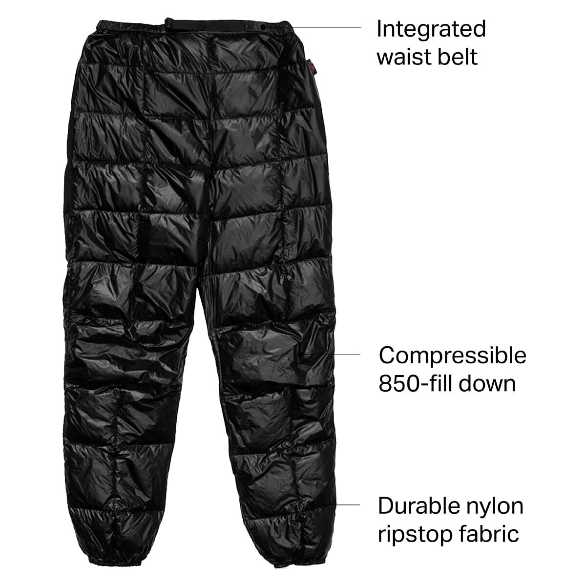 Western Mountaineering Men's Straight Jacket - Lightweight Down Insulated Winter Coat for Hiking & Outdoor Adventures