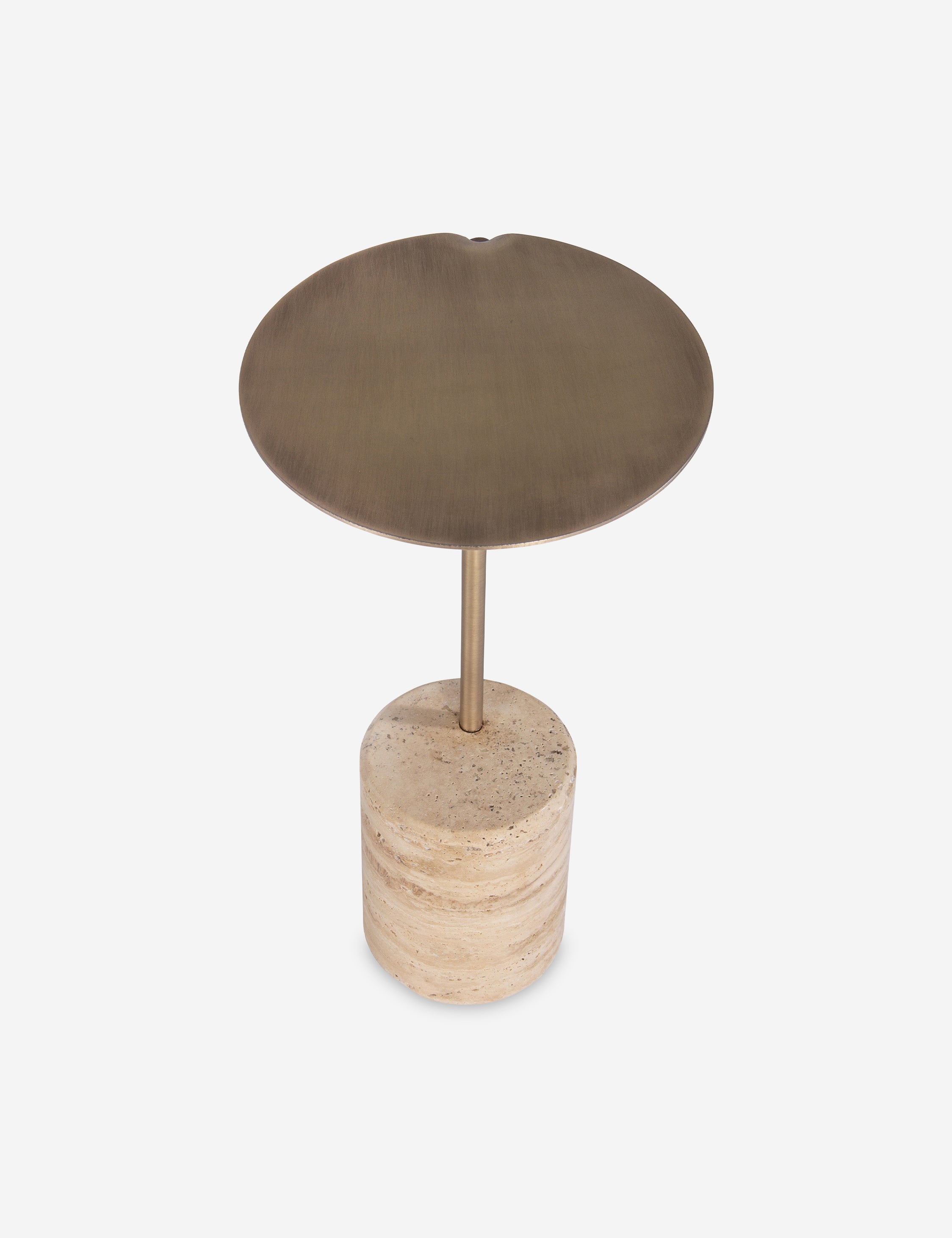 Modern Onda Side Table - Small End Table with Storage Shelf for Living Room, Bedroom, or Office - Perfect for Holding Drinks, Books, and Decor
