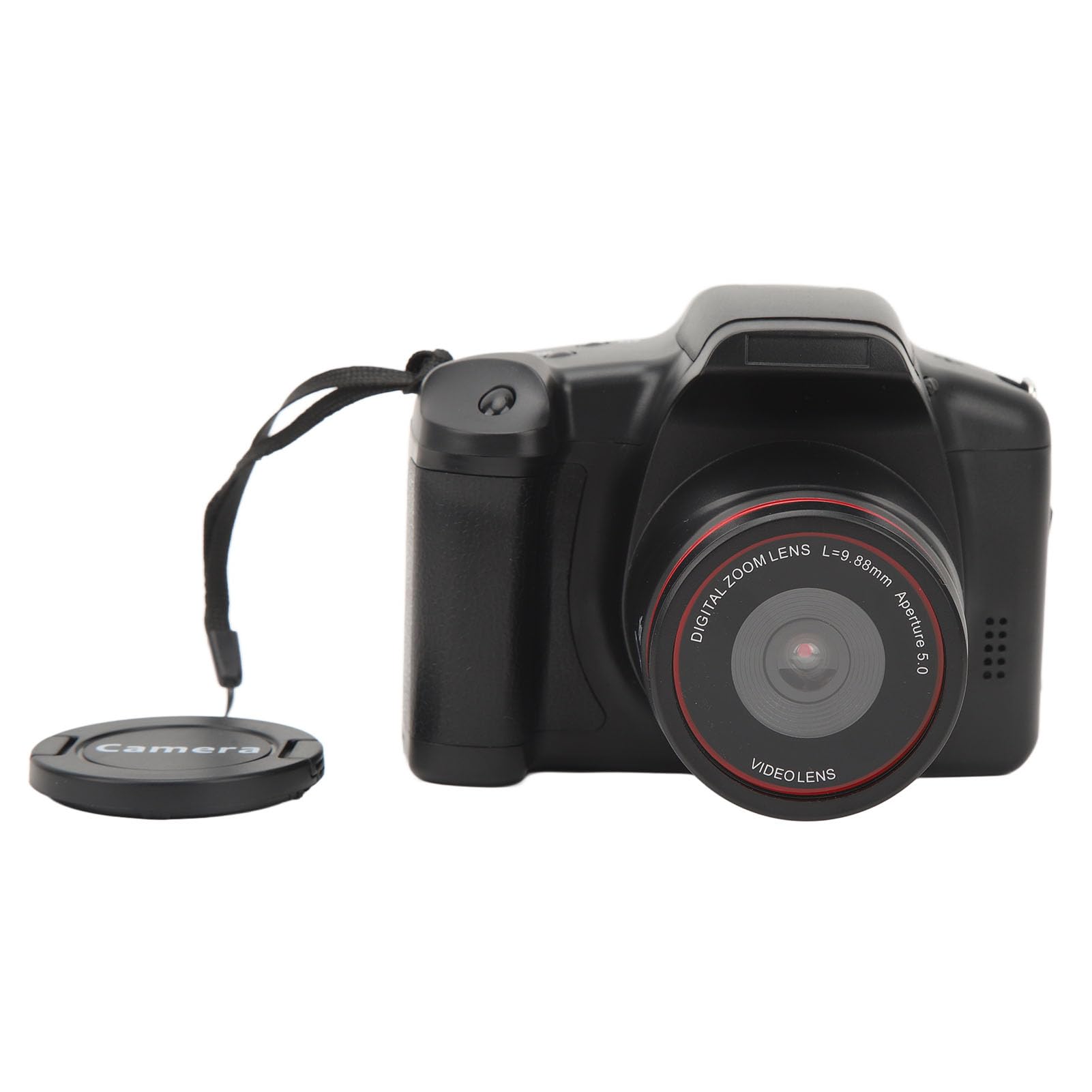 16MP Digital Camera with Anti-Shake for Vlogging - Compact ABS Body, Perfect for Travel, YouTube & Social Media Content Creation
