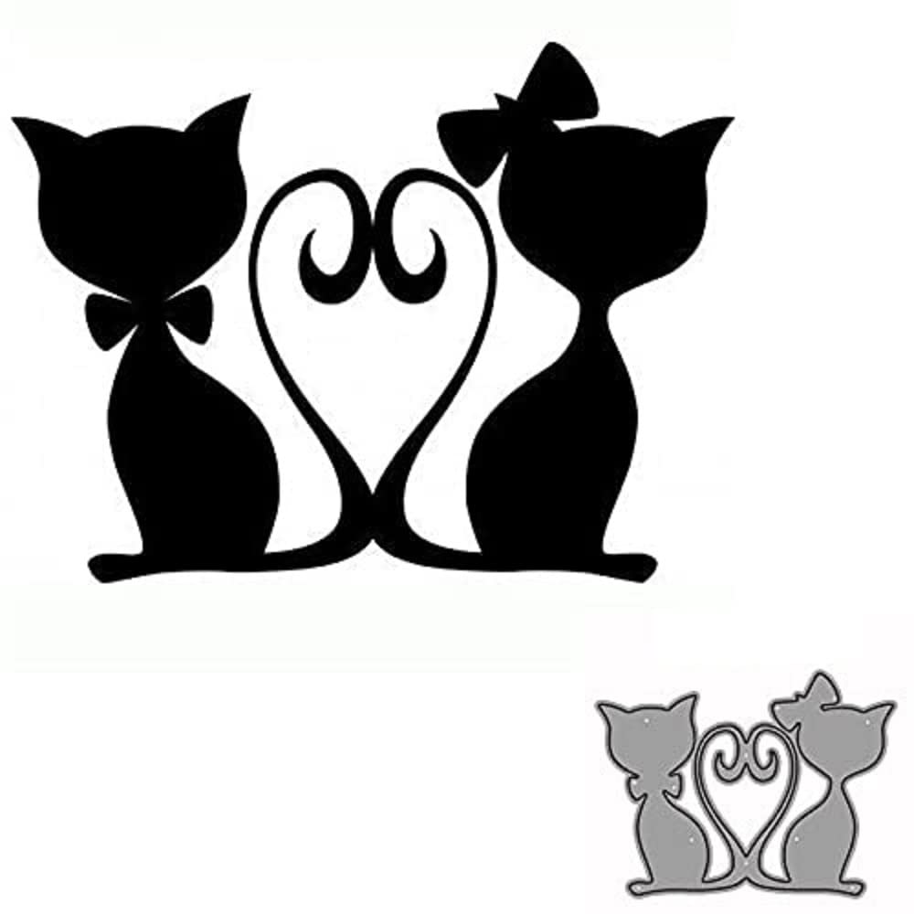 Premium Metal Cutting Dies for Scrapbooking - Animal Shapes, Greeting Cards, Embossing & Paper Crafts | Carbon Steel Punch Stencils for Christmas, Thanksgiving, Easter DIY Décor | Perfect for Card Making, Scrapbook Embellishments & Holiday Craft Projects