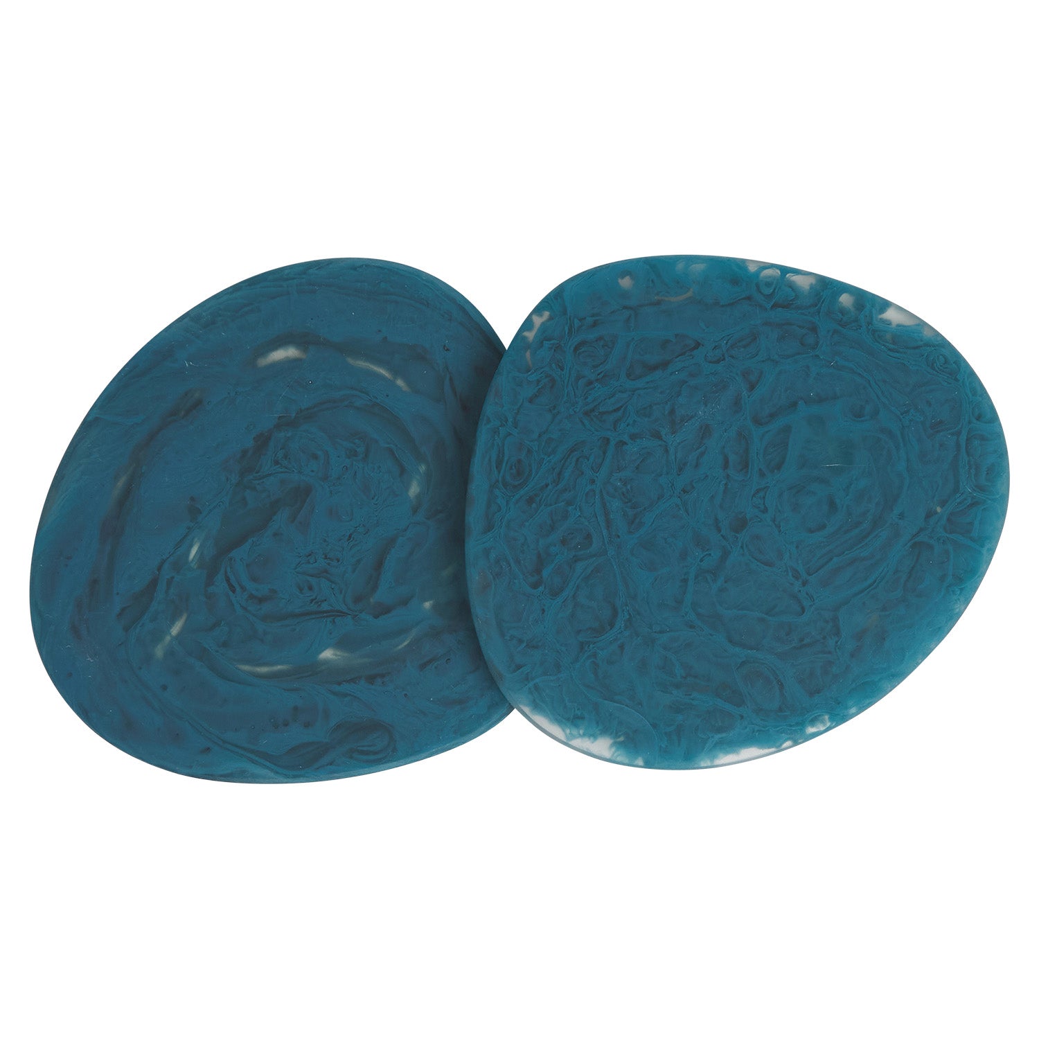 Premium Fenella Coasters Set of 2 - Elegant Capri Design for Coffee & Wine Glasses - Perfect for Home Decor, Dinner Parties & Gifts