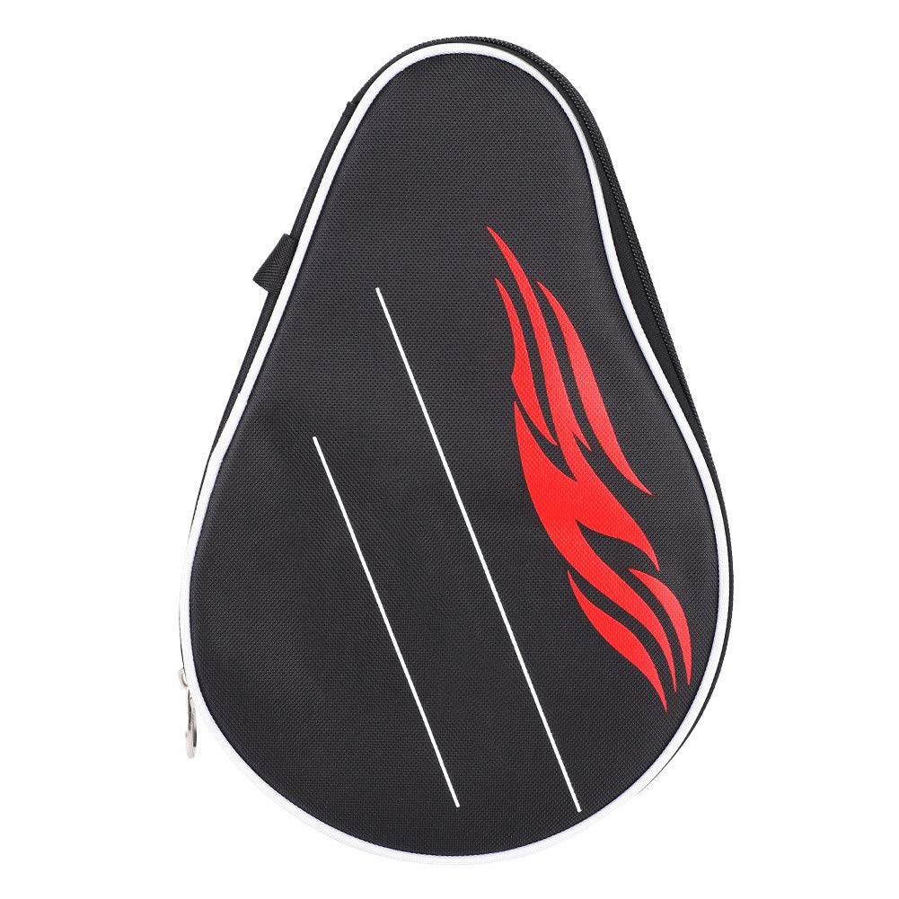 Premium Table Tennis Racket Case with Ball Pouch - Durable Paddle Cover & Organizer for Ping Pong Equipment Storage | Perfect for Tournaments, Training & Home Use