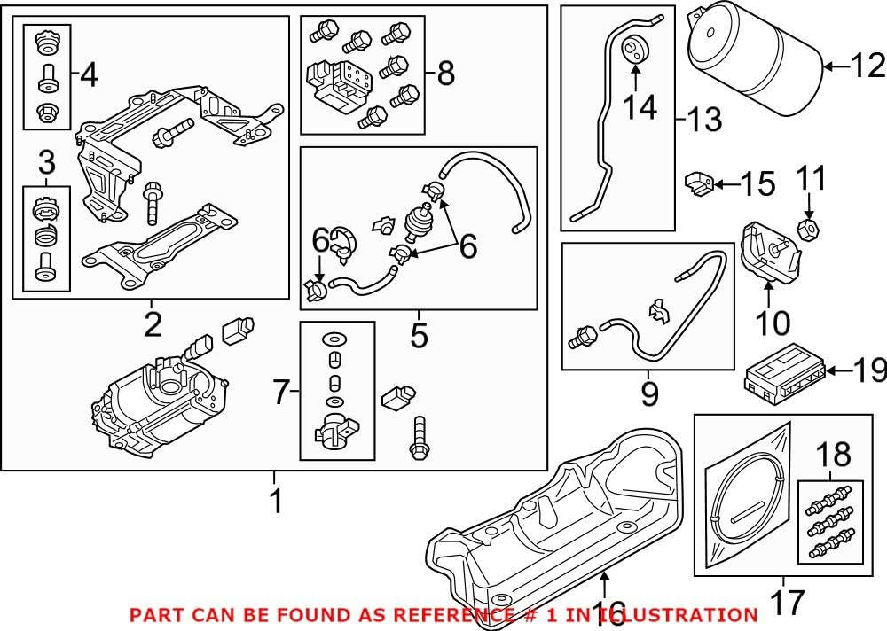Genuine OEM Air Suspension Compressor for Cars & Trucks - Reliable Replacement Part for Smooth Ride - Perfect for Off-Roading, Towing & Heavy Loads