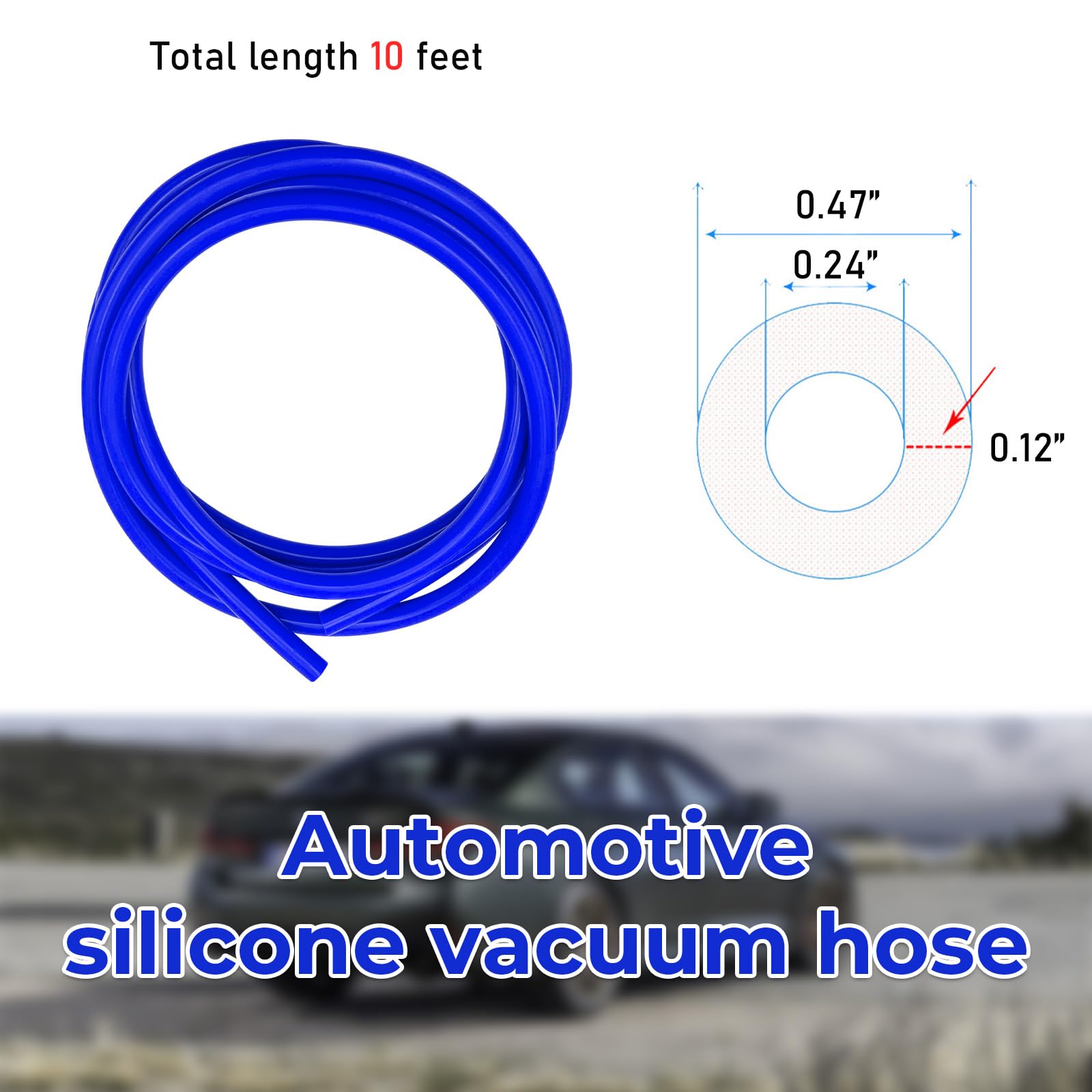 High Performance 10 Ft 1/4