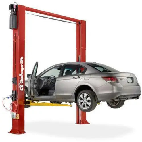 Challenger CL10AV3 10,000 lbs DPC QC Versymmetric 2 Post Car Lift with Dual Pendant & Quick Cycle - Perfect for Auto Repair Shops & Home Garages
