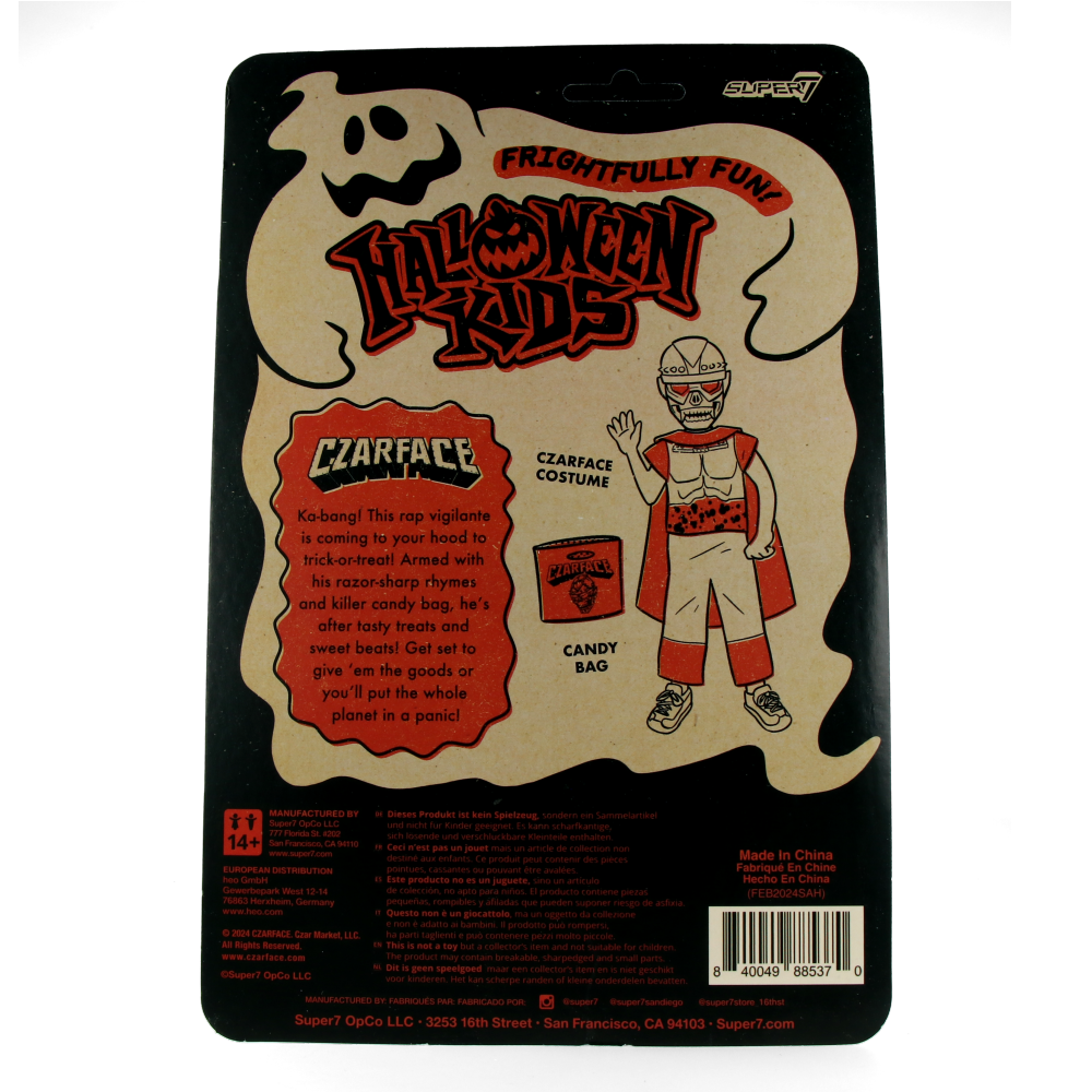Czarface Boy Halloween Action Figure for Kids - Collectible Toy for Halloween Costume, Party Favors & Gift Ideas