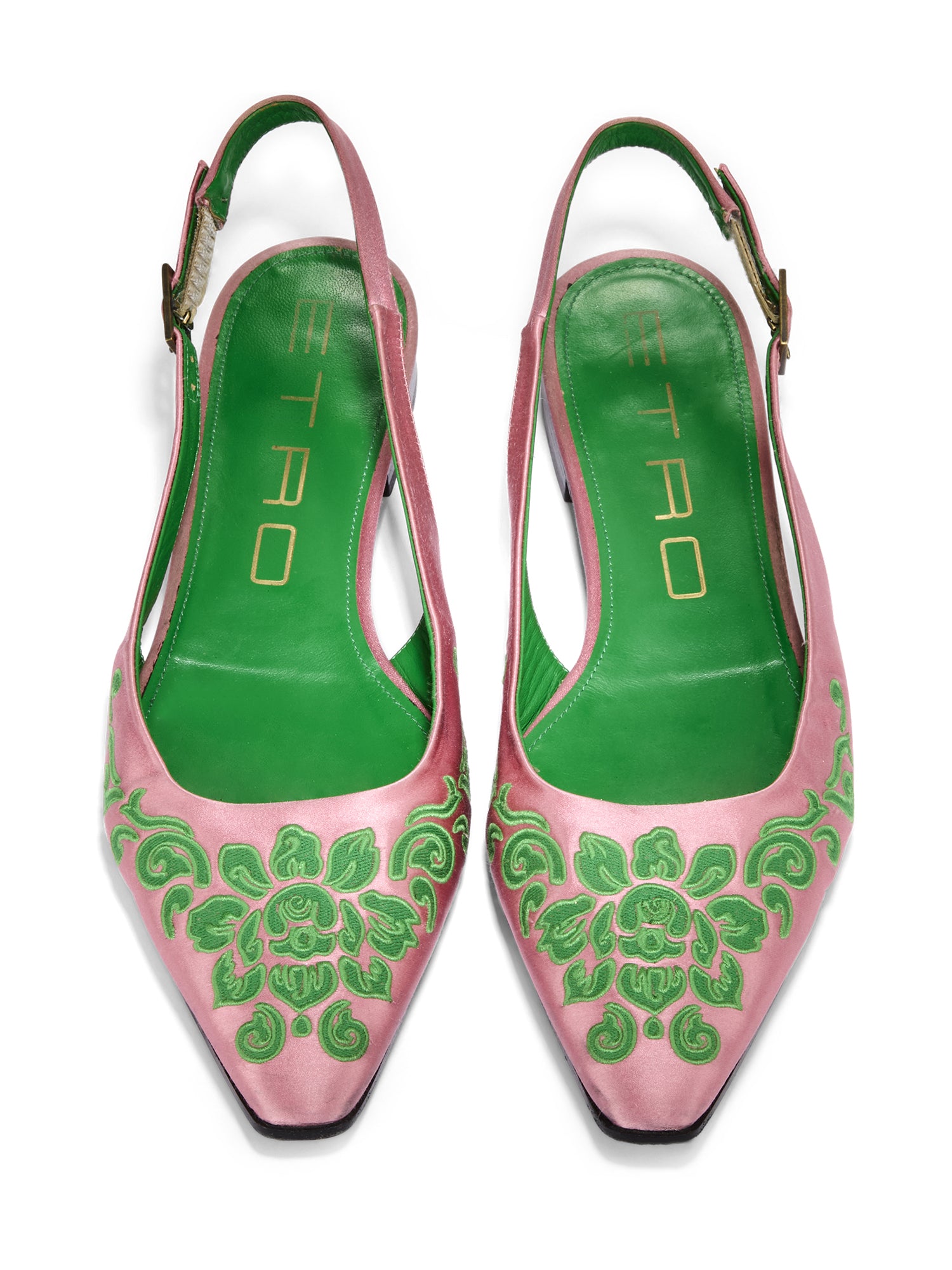 Raine Women's Silk Slingback Flats - Comfortable & Elegant Low Heel Shoes for Work, Party & Daily Wear