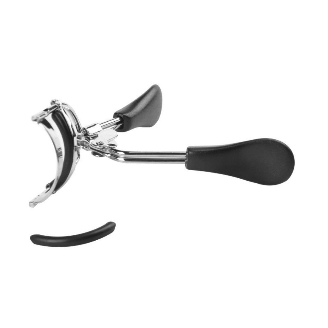AlexVyan Professional Eyelash Curler - Black Handle for Women & Girls | Perfect for Daily Makeup, Bridal & Party Looks | Hypoallergenic & Pain-Free Curling Tool