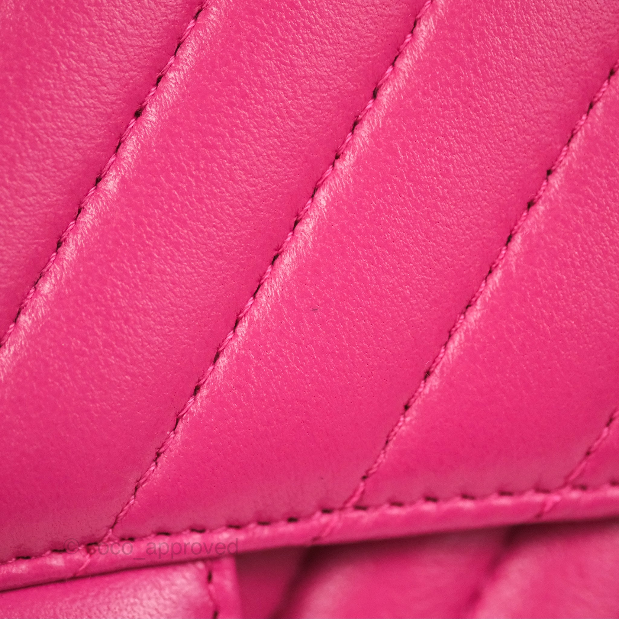 Chanel Chevron Mini Square Flap Bag in Pink Lambskin with Gold Hardware - Perfect for Evening Parties & Luxury Fashion Accessories
