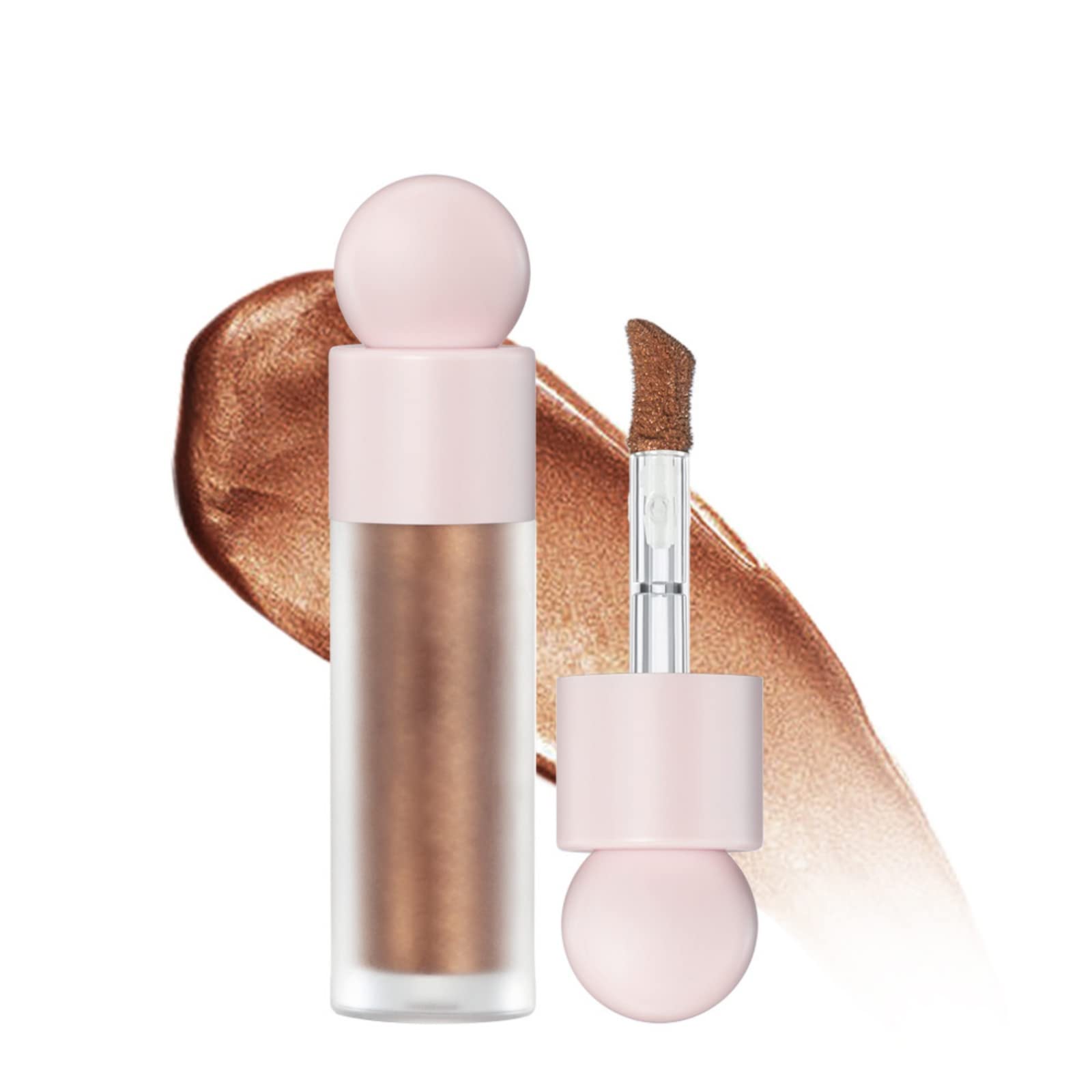Waterproof Liquid Highlighter Makeup Stick - Face Illuminator & Glitter Highlighter for Long Lasting Glow | Perfect for Contouring, Highlighting & Night Out Makeup