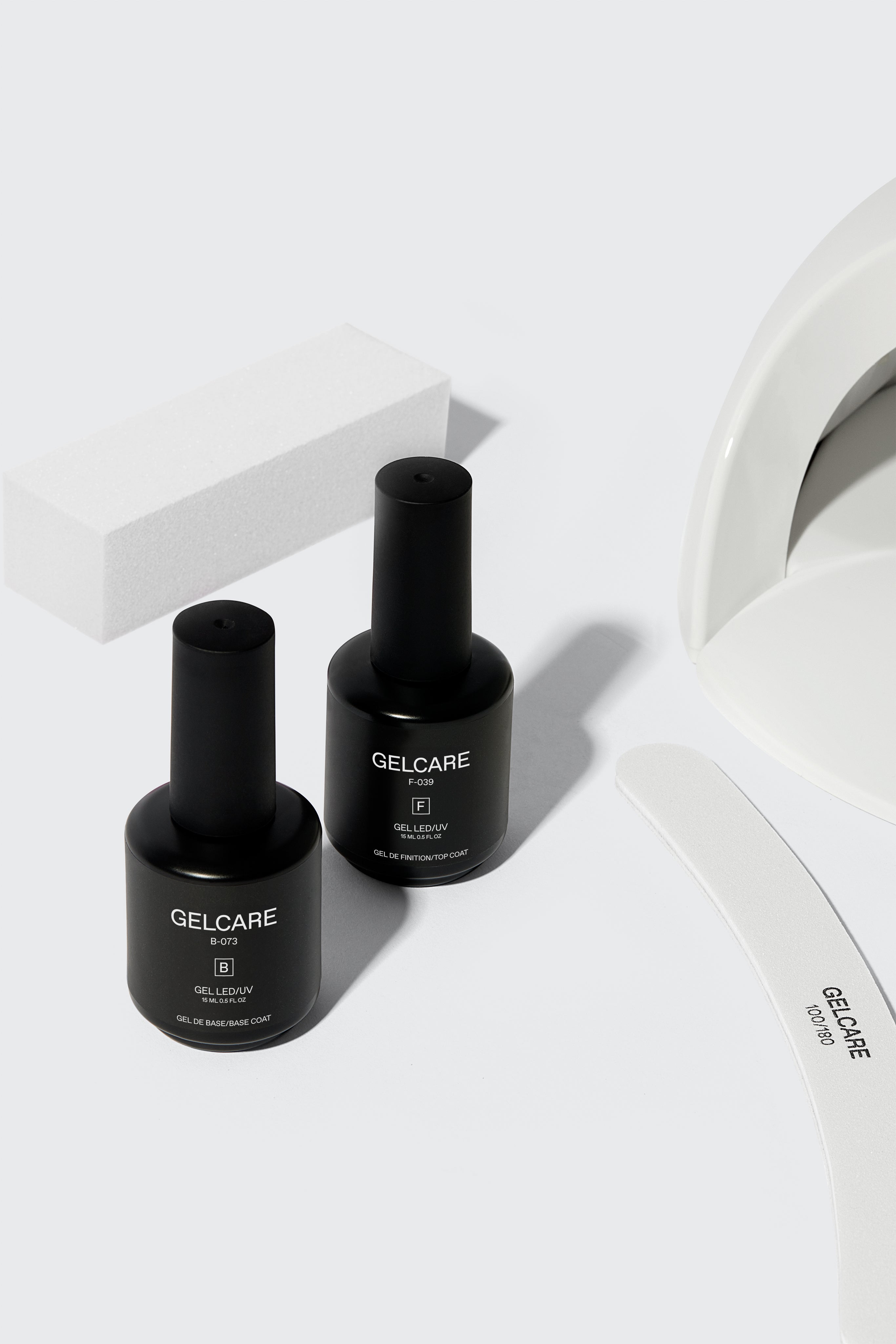 Gelcare Starter Kit - At-Home Gel Nail Polish Manicure Set with LED Lamp & Nail Tools for Salon-Quality DIY Nails | Perfect for Parties, Gifts & Self-Care Days