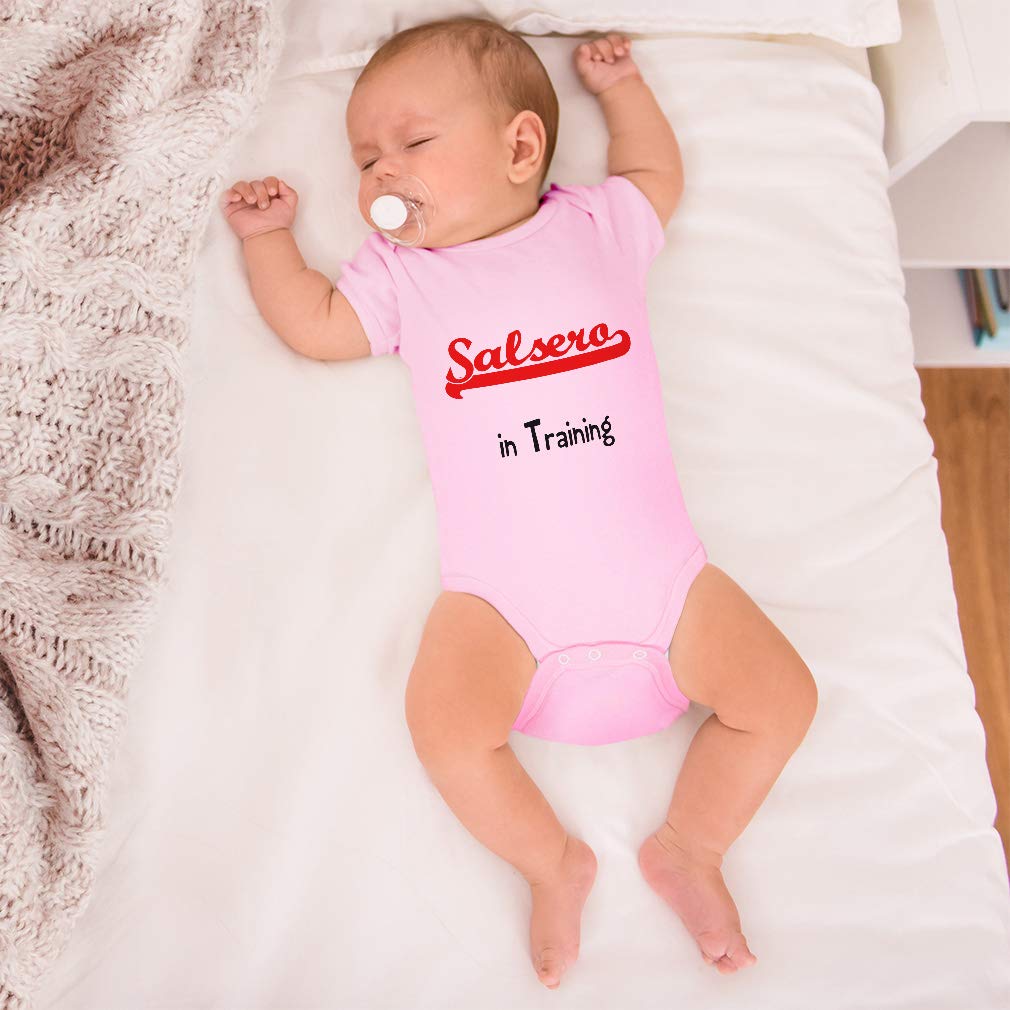 Custom Baby Bodysuit 'Salsero in Training' - Funny Cotton Onesie for Boys & Girls | Perfect for Dance Classes, Baby Showers & Family Photos