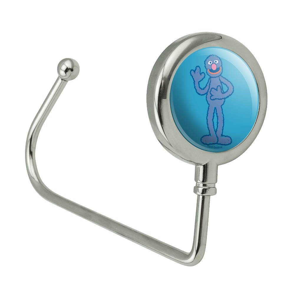 Grover Distressed Purse Hook - Sesame Street Bag Hanger for Handbags & Totes | Perfect for Restaurants, Cars & Shopping