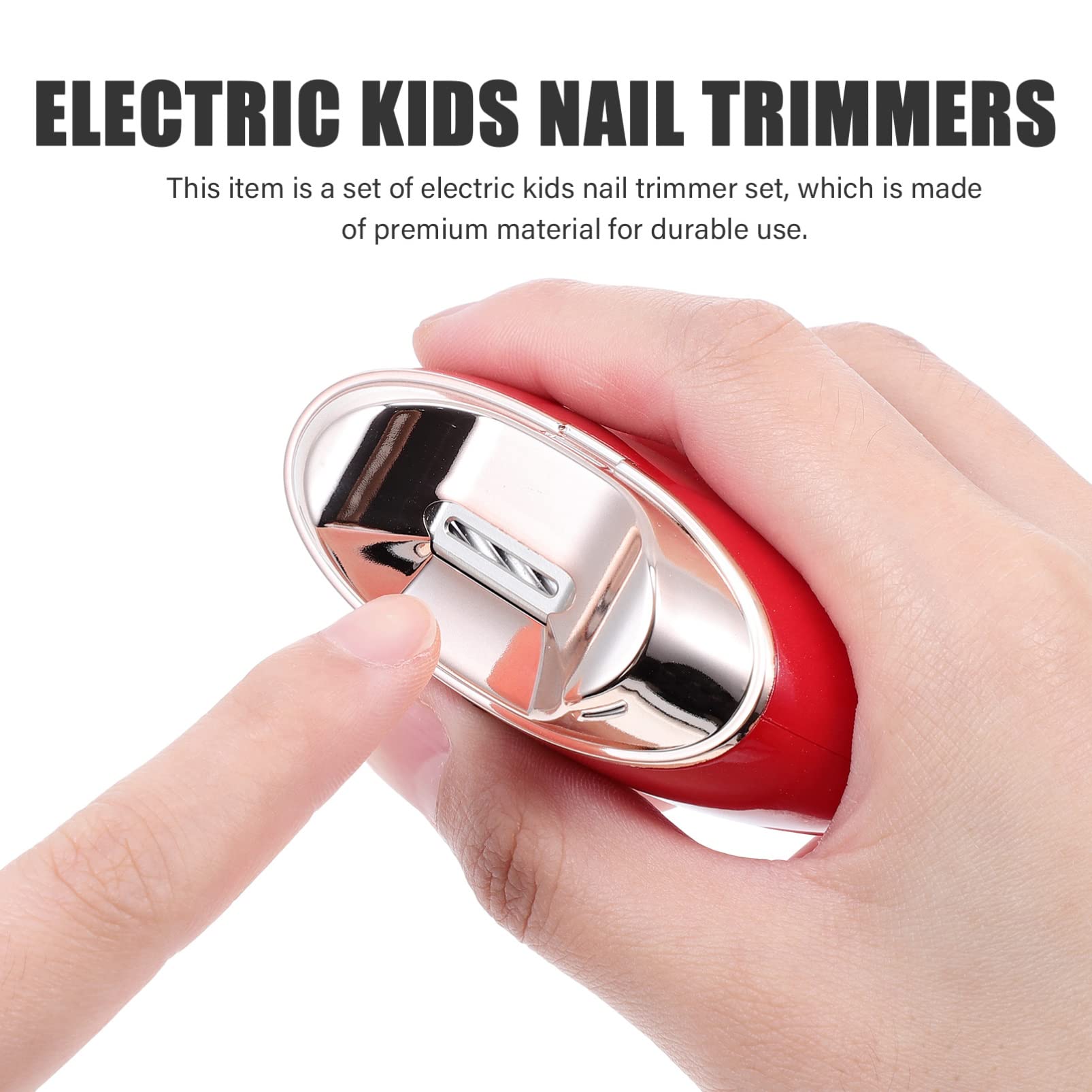 Electric Nail Clipper & Polishing Kit - Safe Manicure Tool for Kids & Adults | Nail Trimmer & Care Accessory for Home, Travel, and Salon Use