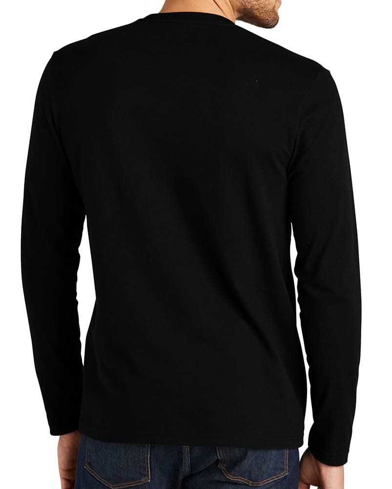 Joe's USA Men's 5.3 Long Sleeve T-Shirts - Comfortable Cotton Crewneck Tees for Casual Wear (XS-4XL) | Perfect for Everyday Outfits, Layering & Outdoor Activities