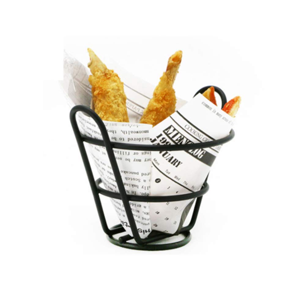 DOITOOL French Fry Stand Holder - Snacks Cone Stand for French Fries, Hot Dogs, and Onion Rings - Perfect for Parties, Food Trucks, and Home Use