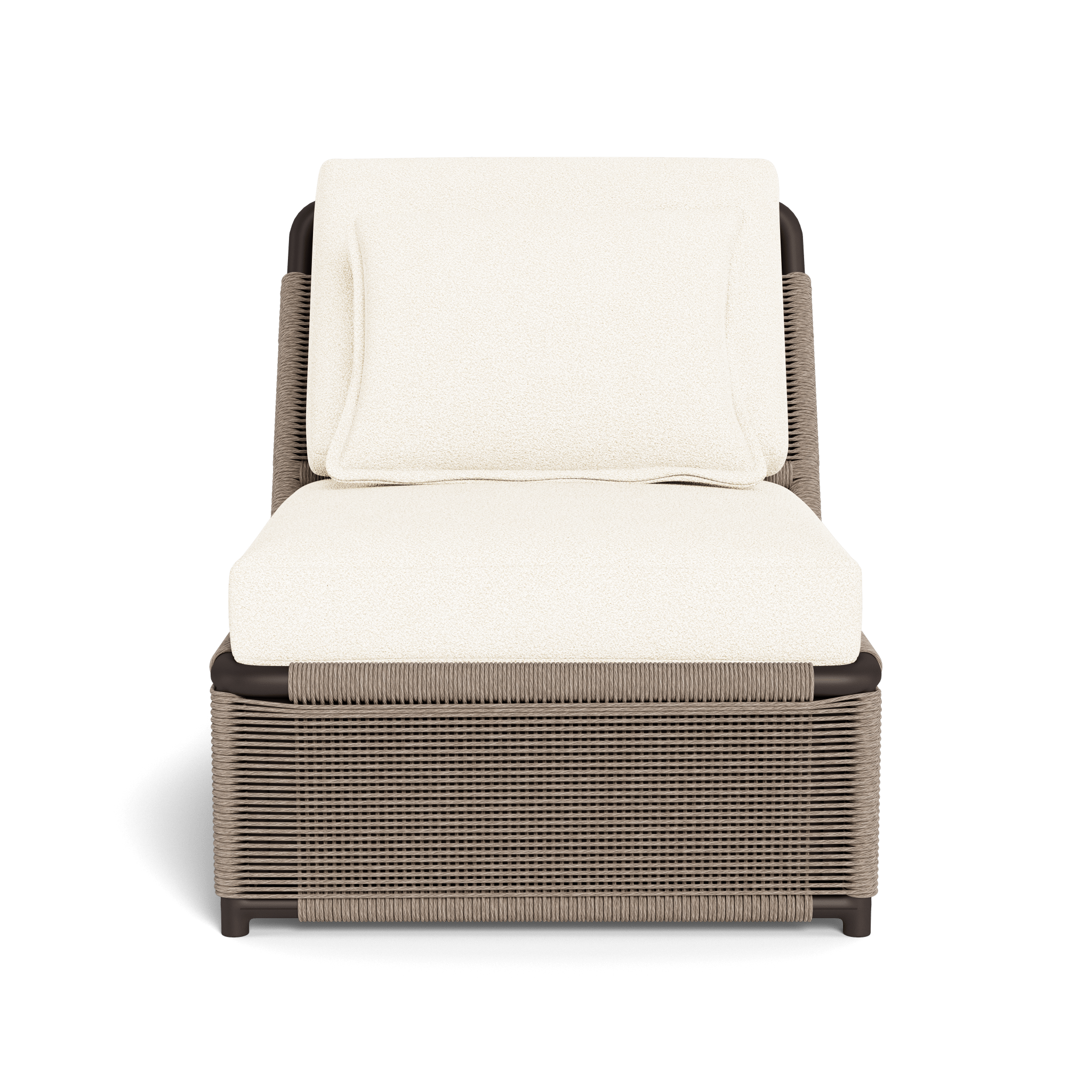 Comfortable Formentera Easy Chair - Modern Lounge Chair for Living Room, Bedroom, or Patio - Soft Fabric Upholstery with Sturdy Wooden Legs - Perfect for Relaxing, Reading, or Napping