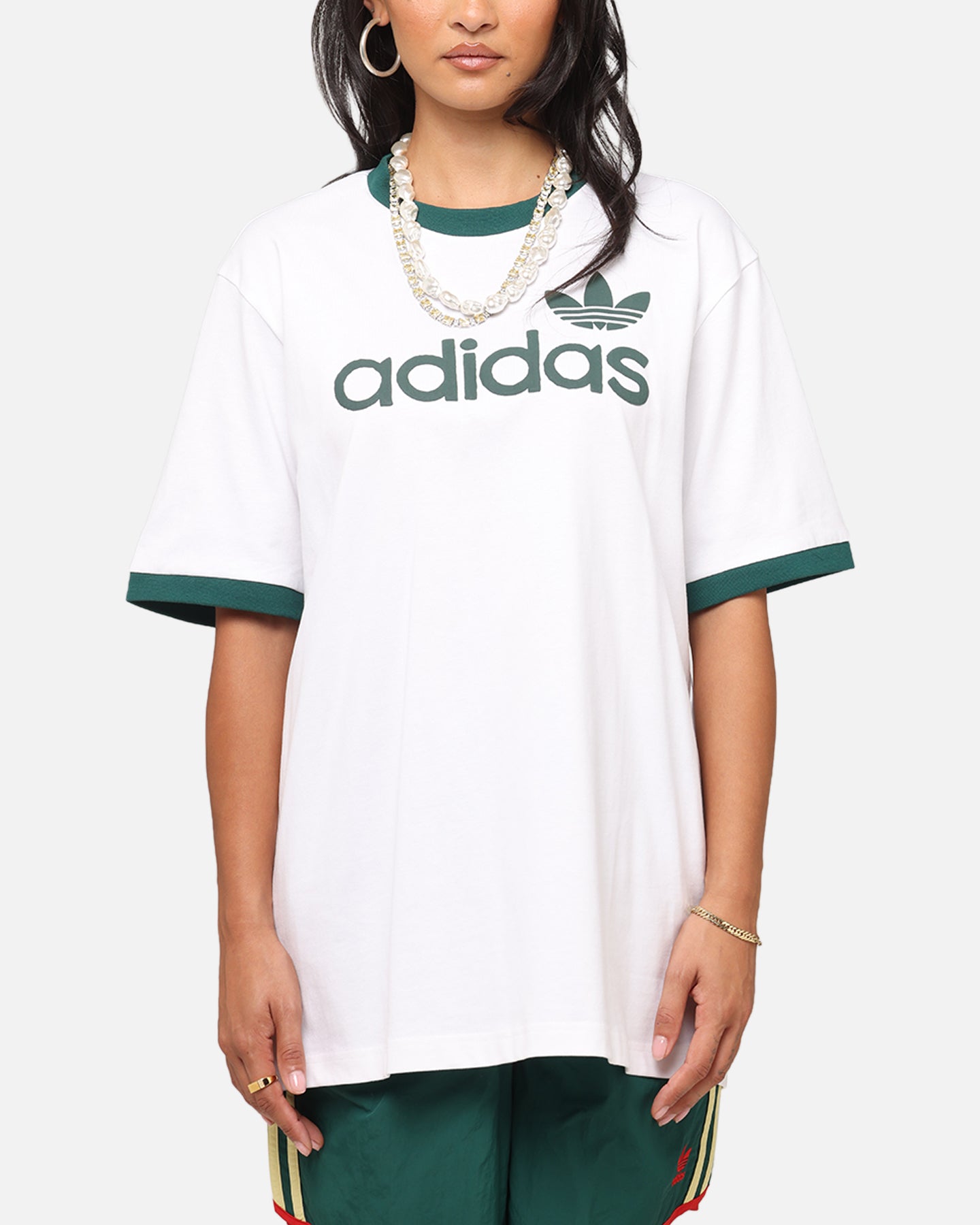Adidas Men's Classic White T-Shirt - Comfortable Cotton Casual Tee for Everyday Wear, Gym, and Street Style