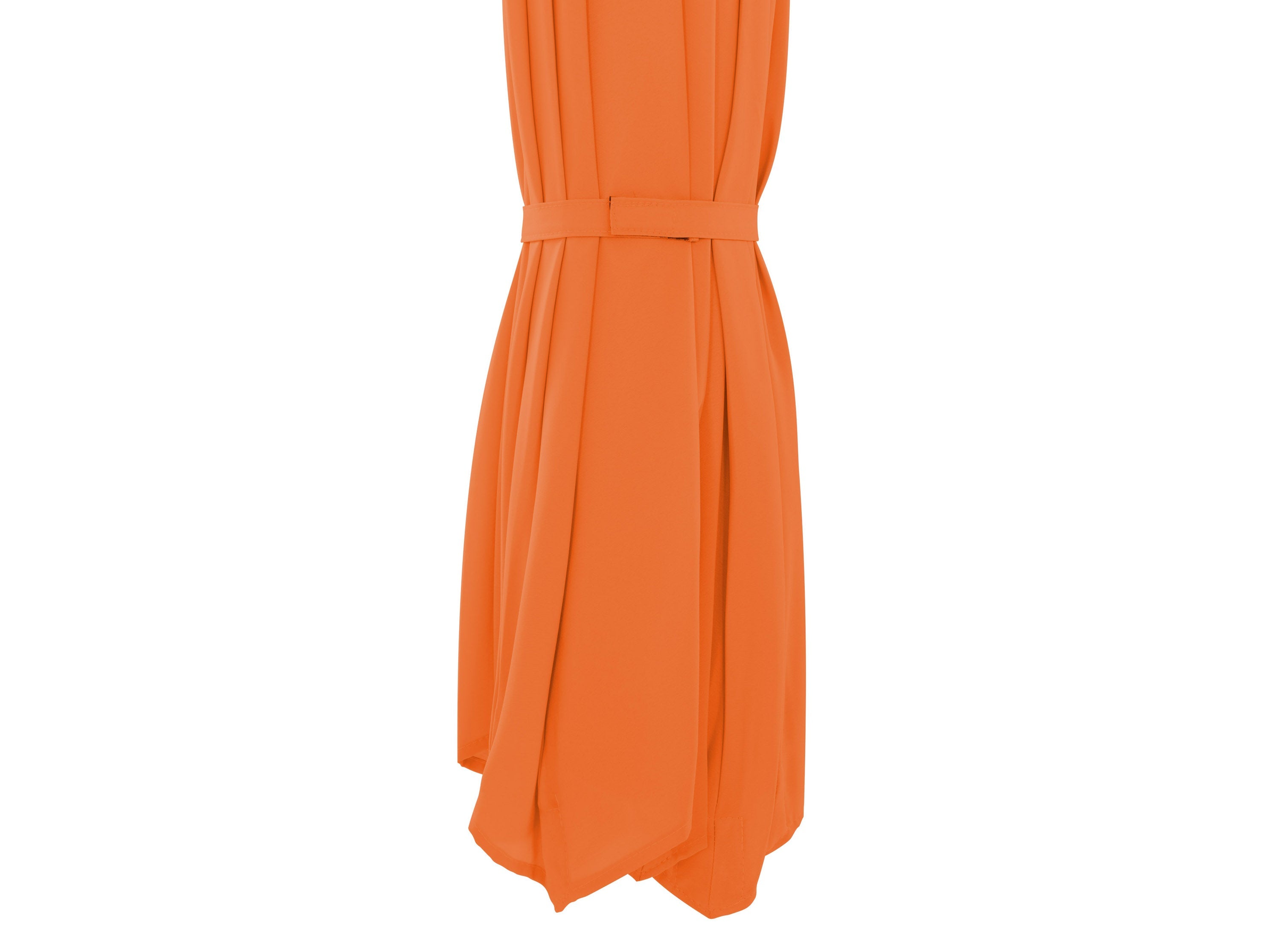 9.5ft Tilting Offset Patio Umbrella - Adjustable Cantilever Outdoor Umbrella with Wind Vent, UV Protection & Sturdy Steel Frame (Orange) - Perfect for Poolside, Backyard, Deck, and Outdoor Dining Areas