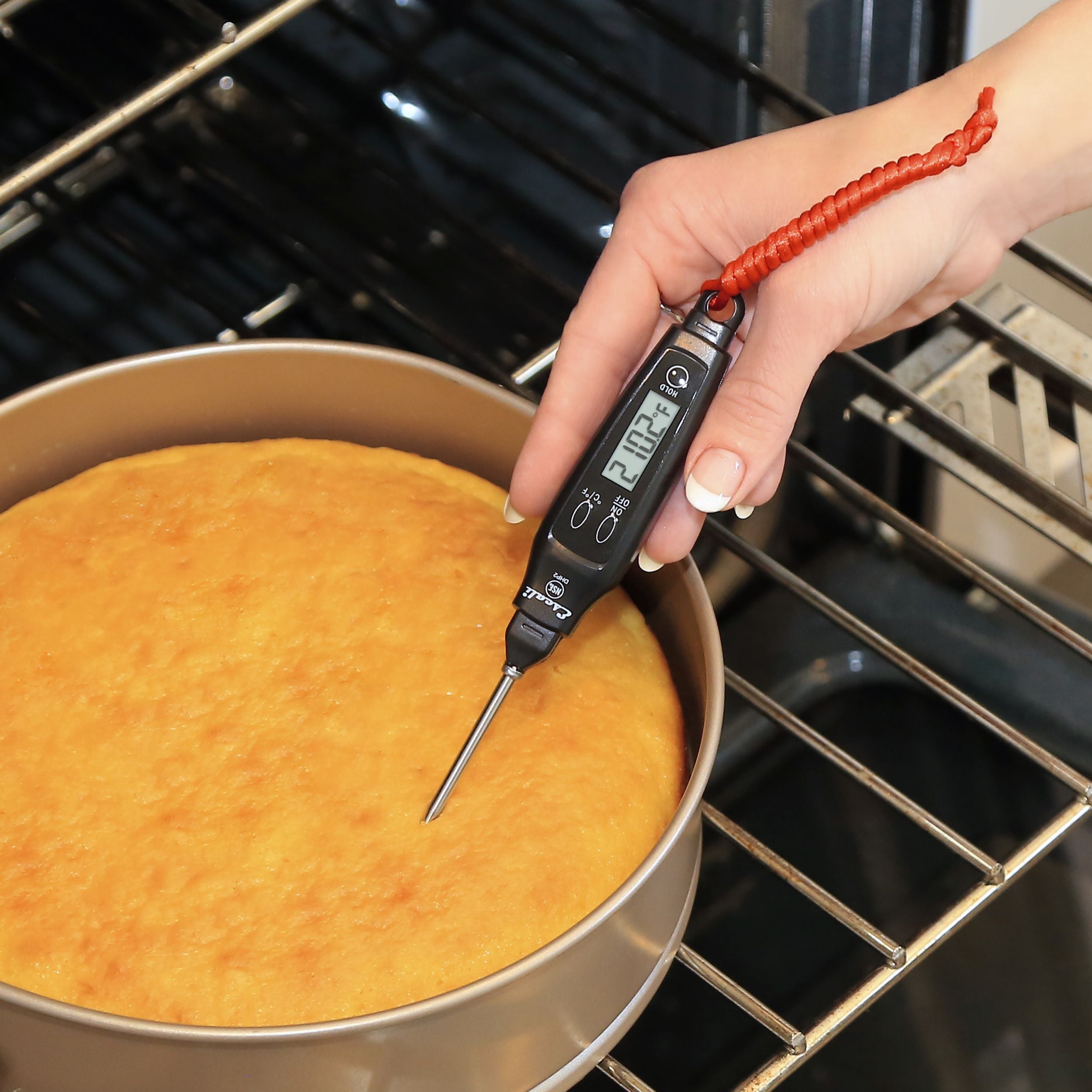 Digital Pen Thermometer - Fast & Accurate Temperature Measurement for Cooking, BBQ, and Home Use