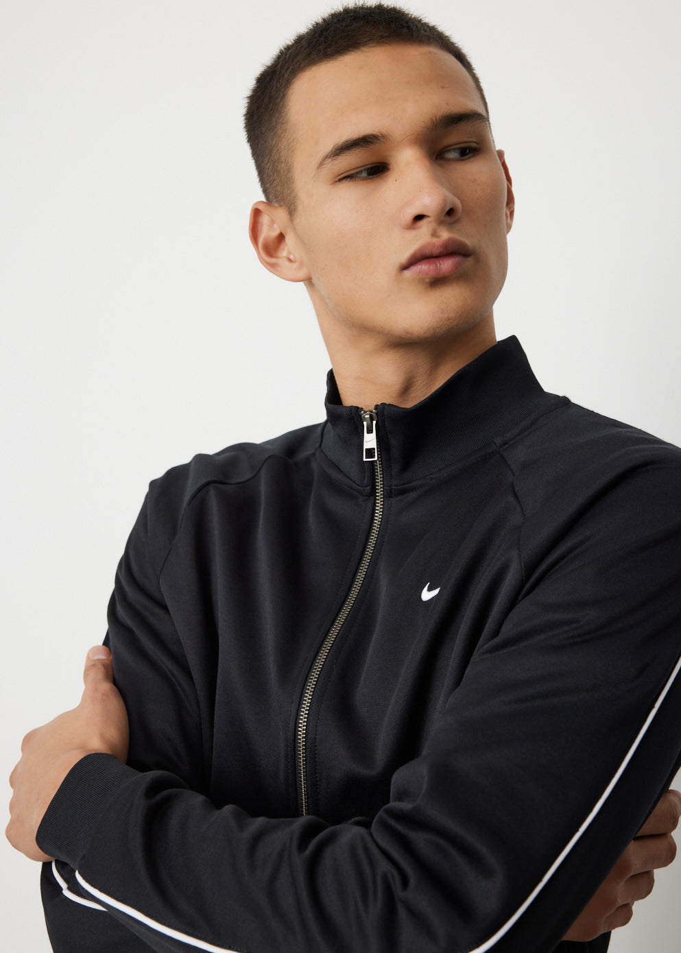 Authentic Men's Track Jacket - Lightweight Running Hoodie for Outdoor Sports & Gym Workouts