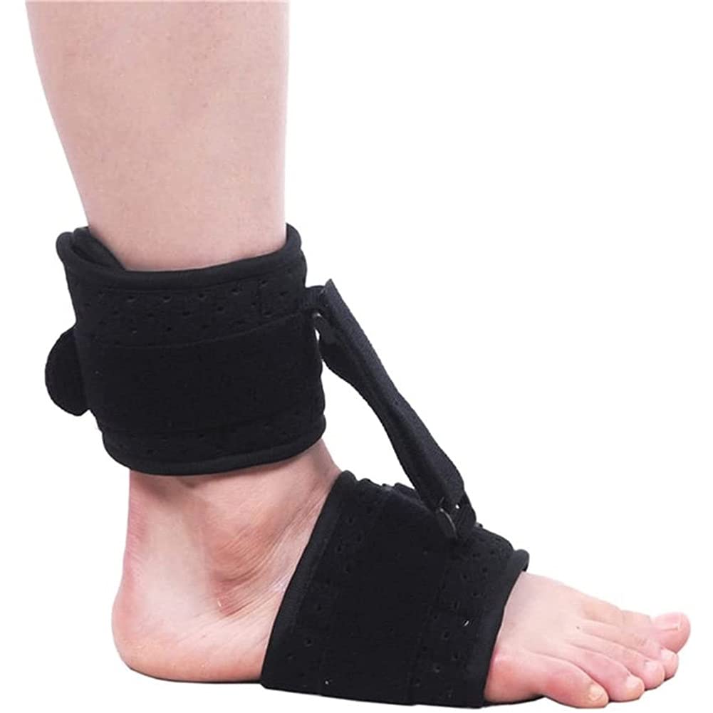 Adjustable Drop Foot Brace - Orthotic Support Splint for Plantar Fasciitis, Achilles Tendonitis & Stroke Recovery - Relieves Foot Pain & Improves Mobility - Ideal for Walking, Running & Daily Activities