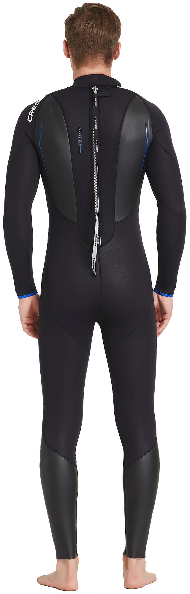 Cressi Altum 3mm Men's Wetsuit - Full Body & Shorty Diving Suit for Scuba, Snorkeling & Water Sports | Warm & Flexible Neoprene