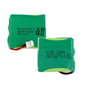 Replacement BT185742/BT285742 2.4V 600mAh NiMH Rechargeable Battery - Perfect for Cordless Phones, Toys, and Electronic Devices