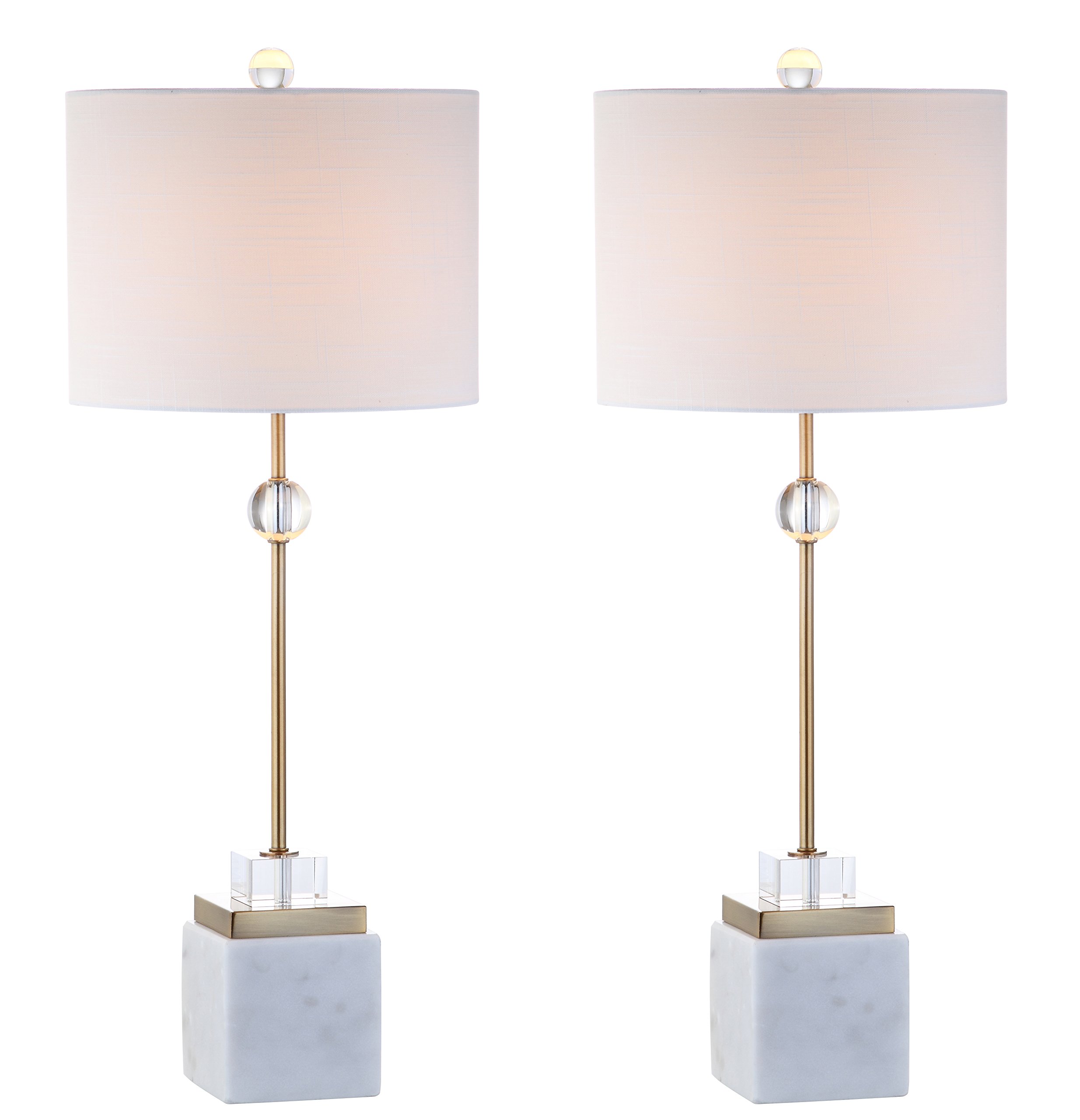 JONATHAN Y JYL5008A-SET2 Set of 2 Modern LED Table Lamps - 30