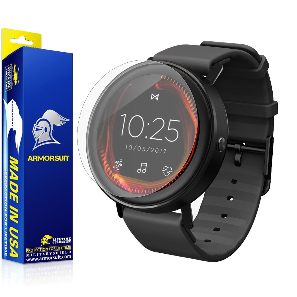 ArmorSuit Misfit Vapor Anti-Glare Screen Protector (2-Pack) - MilitaryShield Matte Film, Bubble-Free, Full Coverage Protection for Smartwatch - Perfect for Workouts, Running & Outdoor Activities