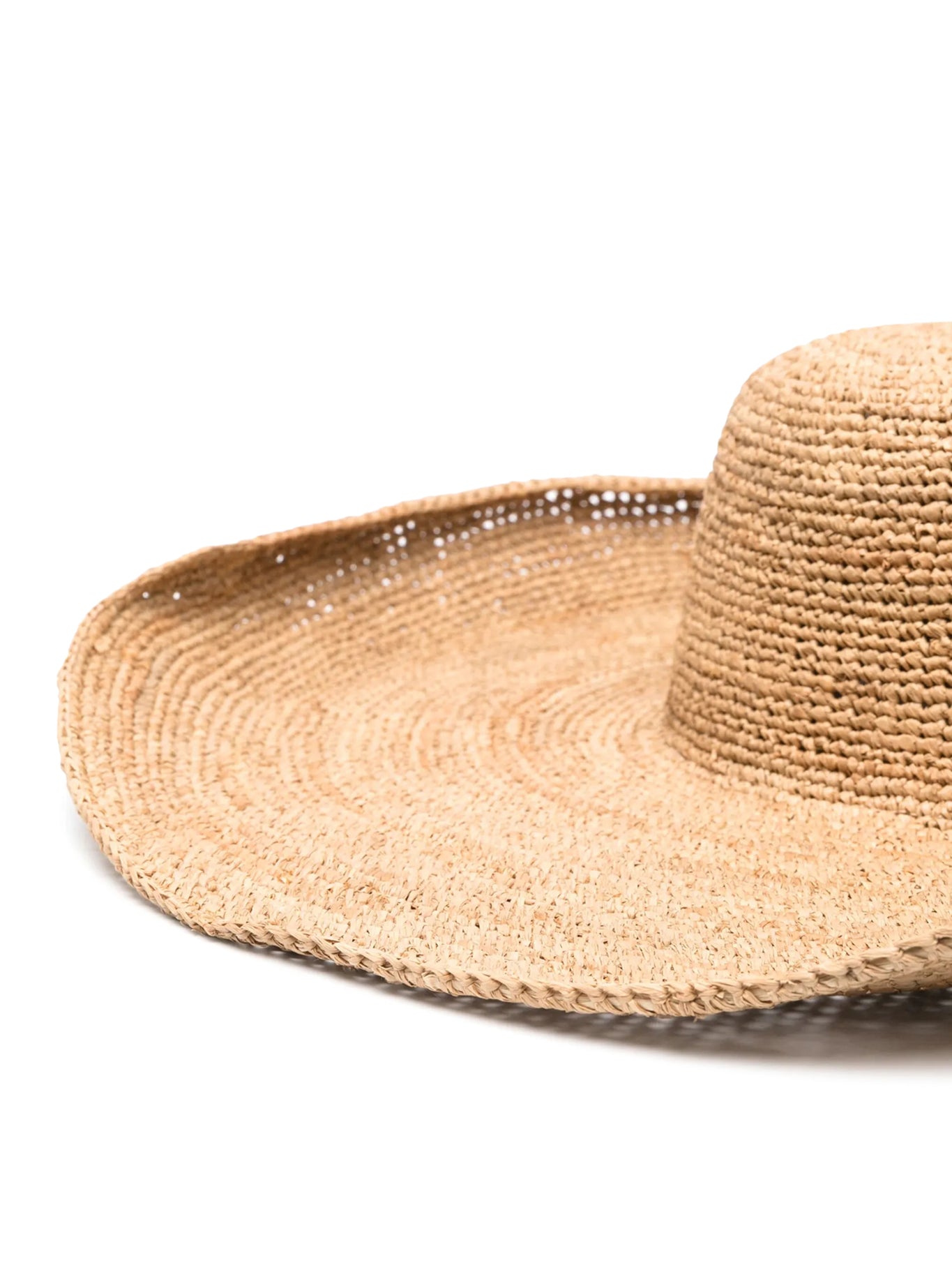 IZY WIDE RAFFIA SUN HAT - Women's Summer Beach Hat with UPF 50+ Protection, Wide Brim Straw Hat for Outdoor, Travel, and Vacation