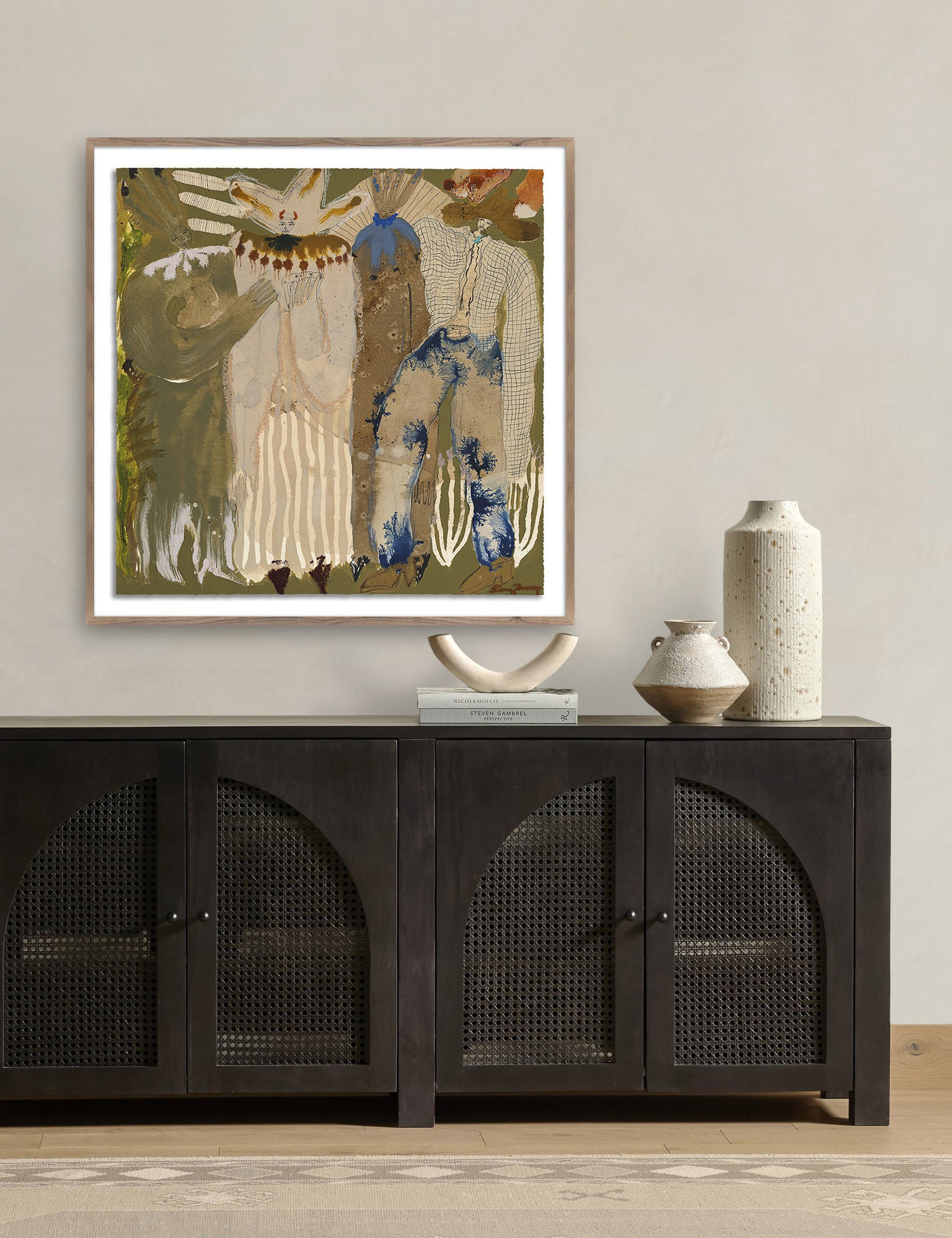 Body Snatchers Wall Art Print by Caroline Pinney - Unique Horror Decor for Living Room, Bedroom & Office
