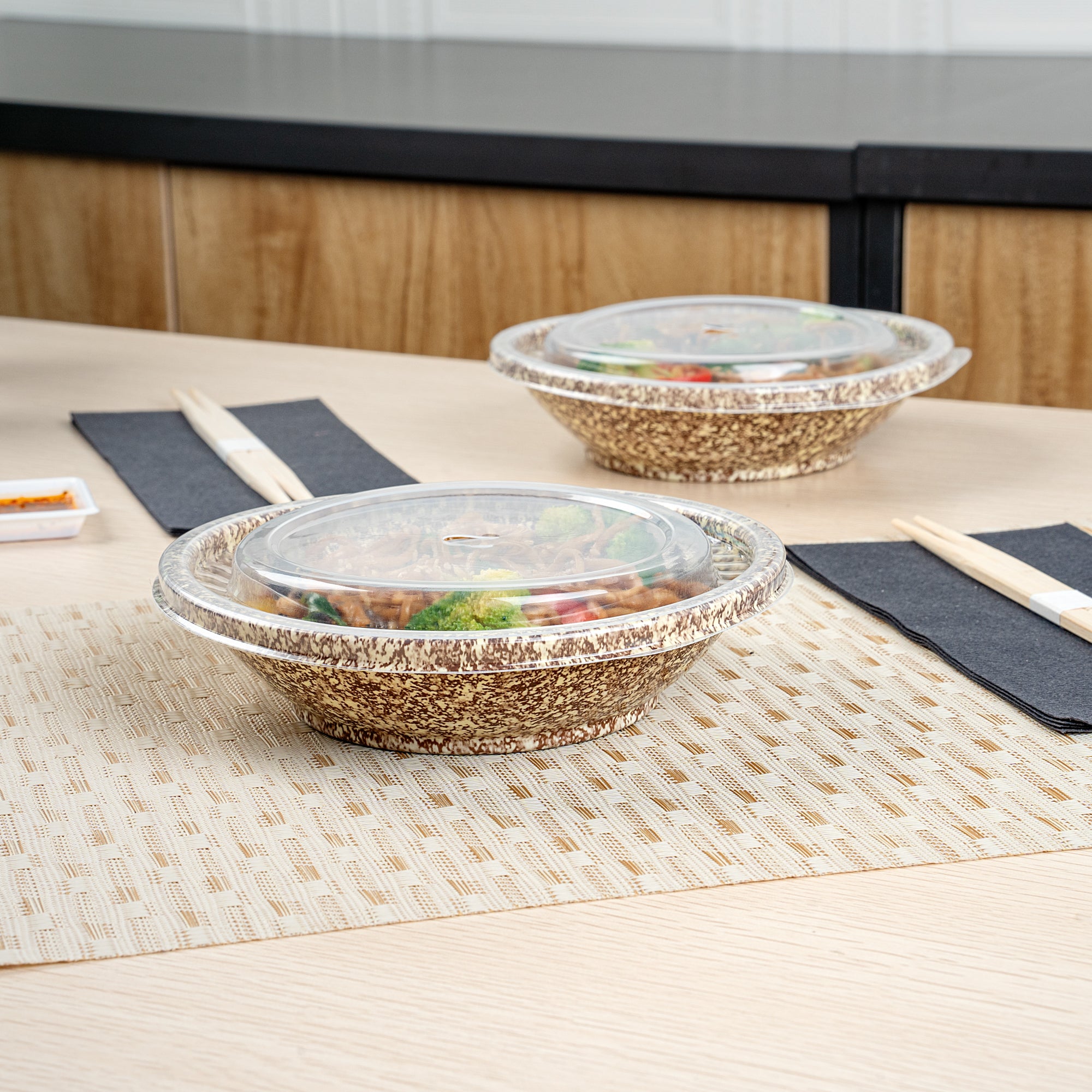 Clear Plastic Bento Box Lids - 7