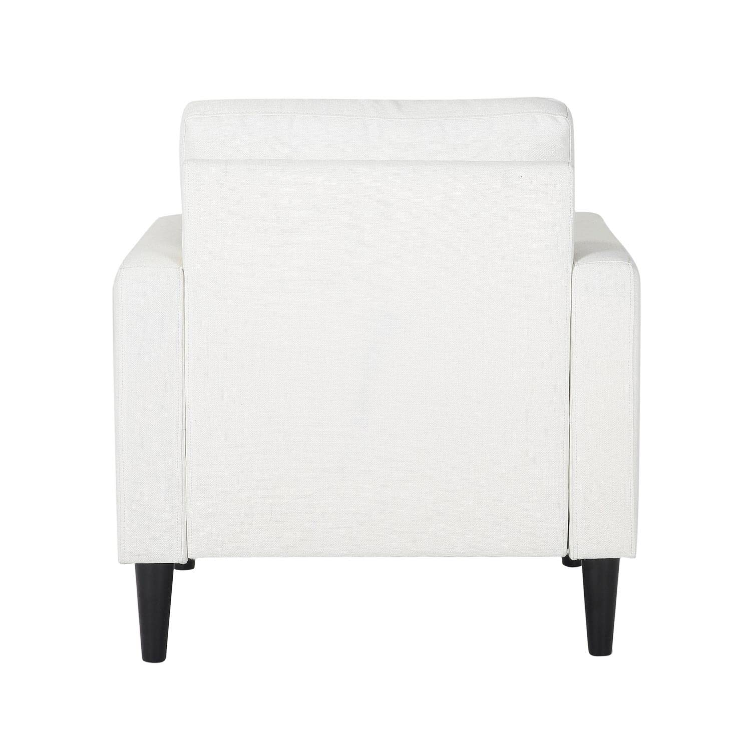 LumiSource Wendy Fabric Arm Chair - Modern Accent Chair for Living Room & Bedroom, Comfortable Upholstered Lounge Chair - Perfect for Reading, Relaxing, and Home Decor