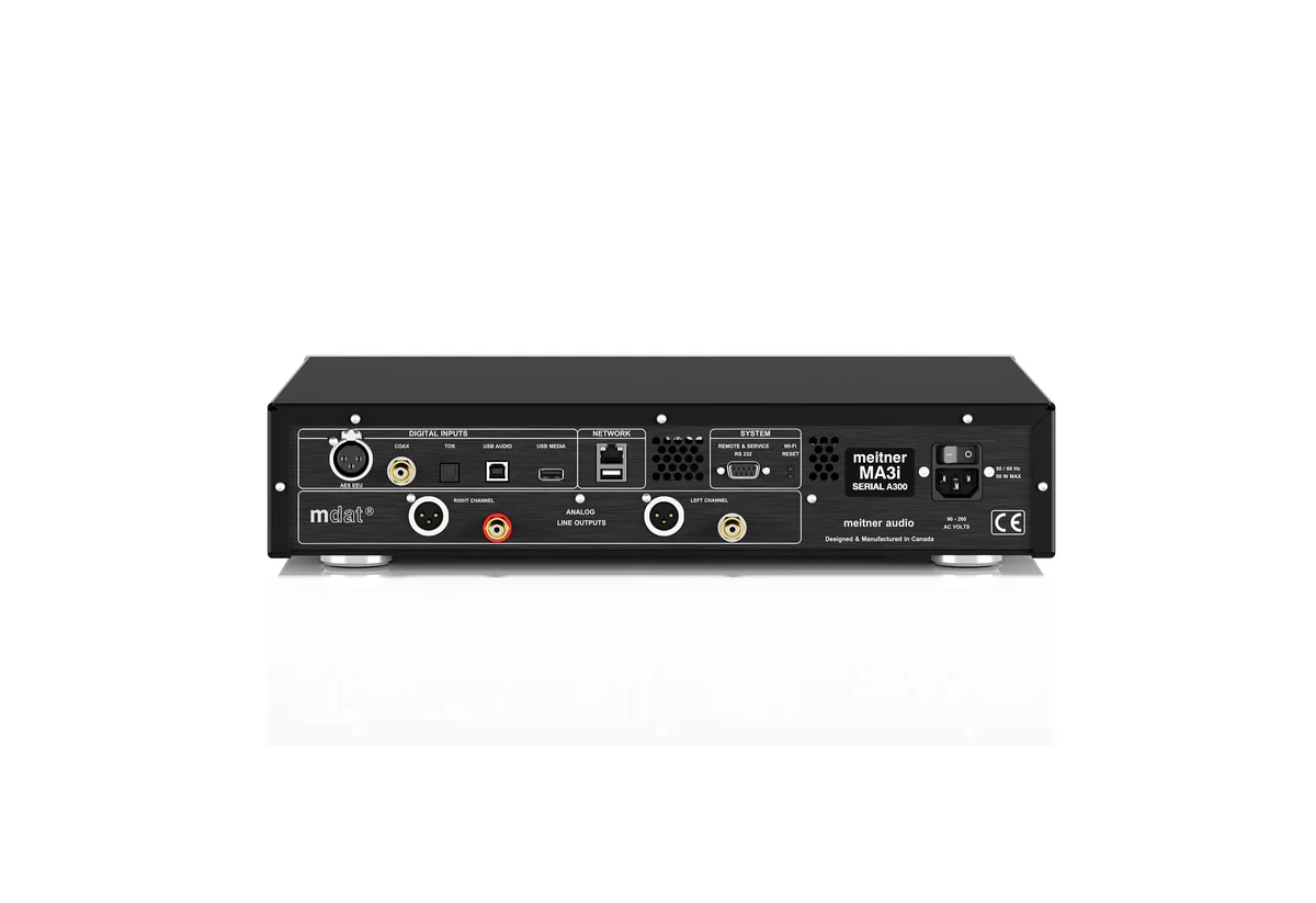 Meitner Audio MA3i High-End Integrated DAC with Streaming - Perfect for Audiophiles & Home Theater Systems
