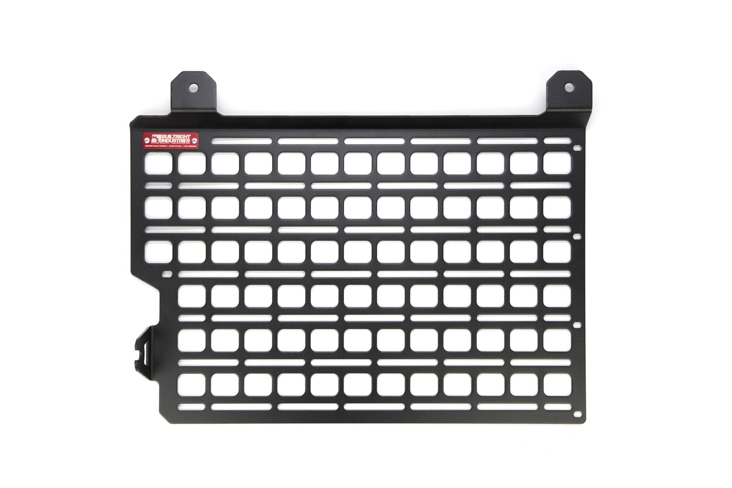2024 Jeep Gladiator (JT) Bedside Rack System Front Panel - Heavy Duty Truck Bed Accessory for Off-Roading & Overlanding Adventures
