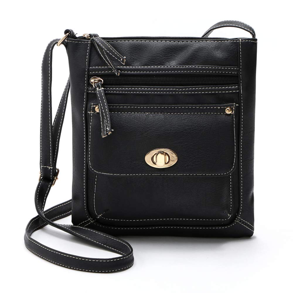 Stylish Leather Crossbody Bags for Women - Designer Hobo Purse & Shoulder Handbag with 2-Piece Wallet Set | Perfect for Work, Travel & Everyday Use