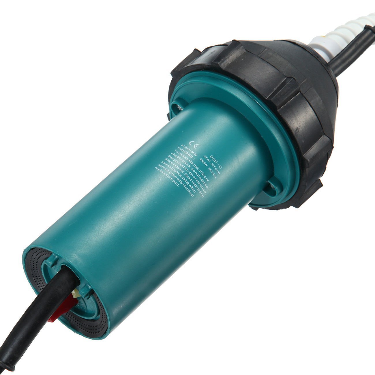 110V 1600W Hot Air Plastic Welding Gun Kit with Nozzles, Roller & PVC Rods - TPO Roofing Welder for DIY Repairs & Professional Use