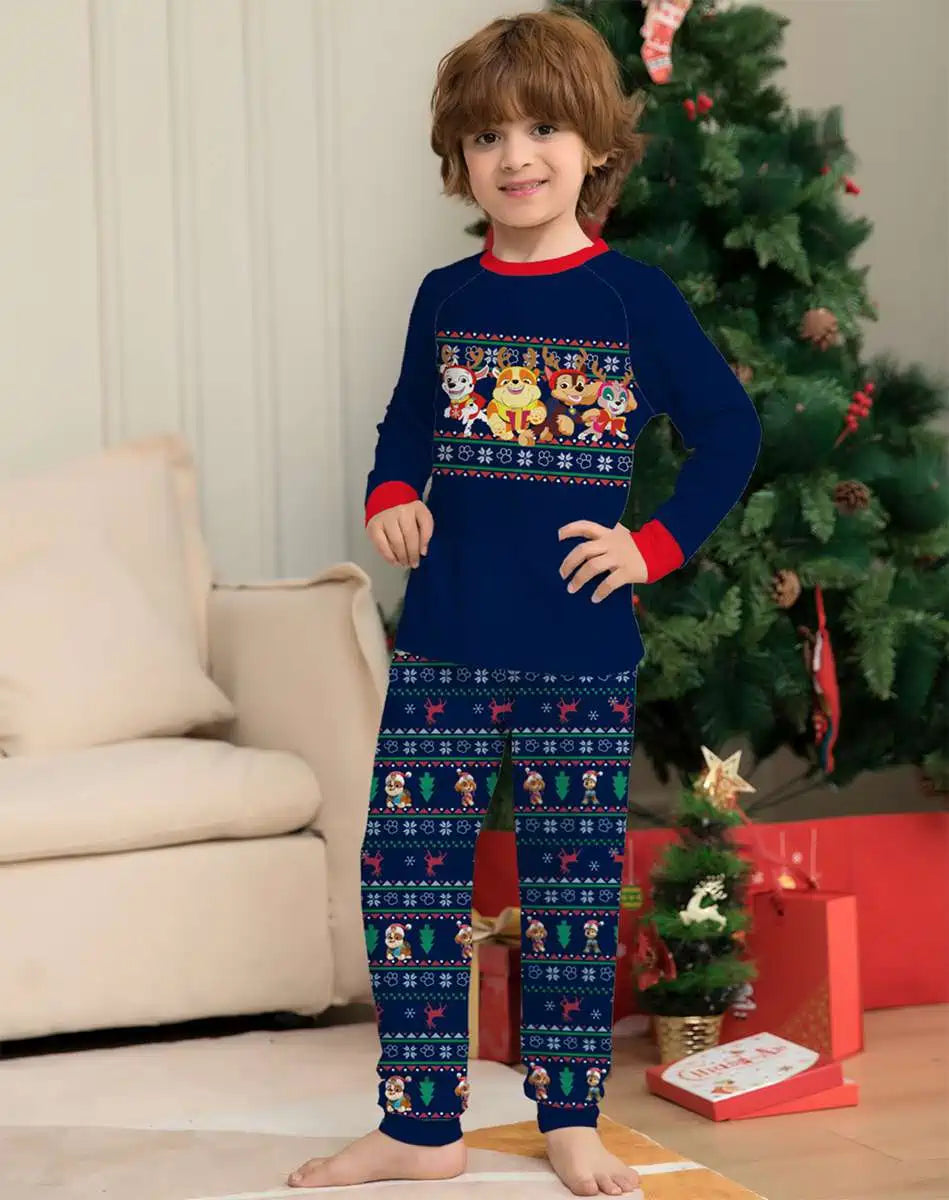 Christmas Matching Family Pajamas Set - Cozy Holiday PJS for Family Photos & Festive Gatherings #24007