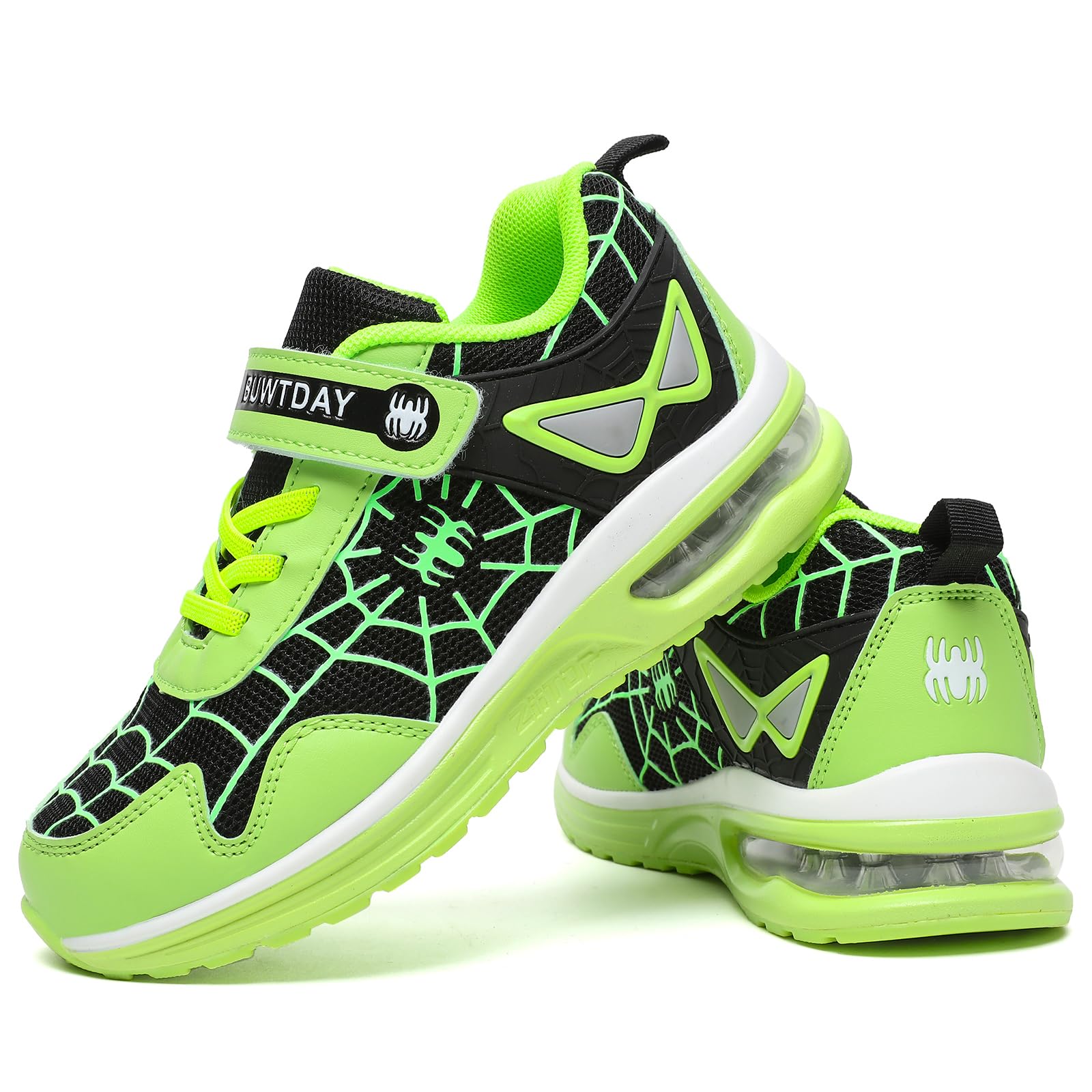 **Boys Girls Running Shoes - Lightweight Breathable Mesh Tennis Sneakers with Air Cushion for Walking, Athletic & Sports (Toddler/Little Kid/Big Kid) - Perfect for School, Playground & Daily Activities**