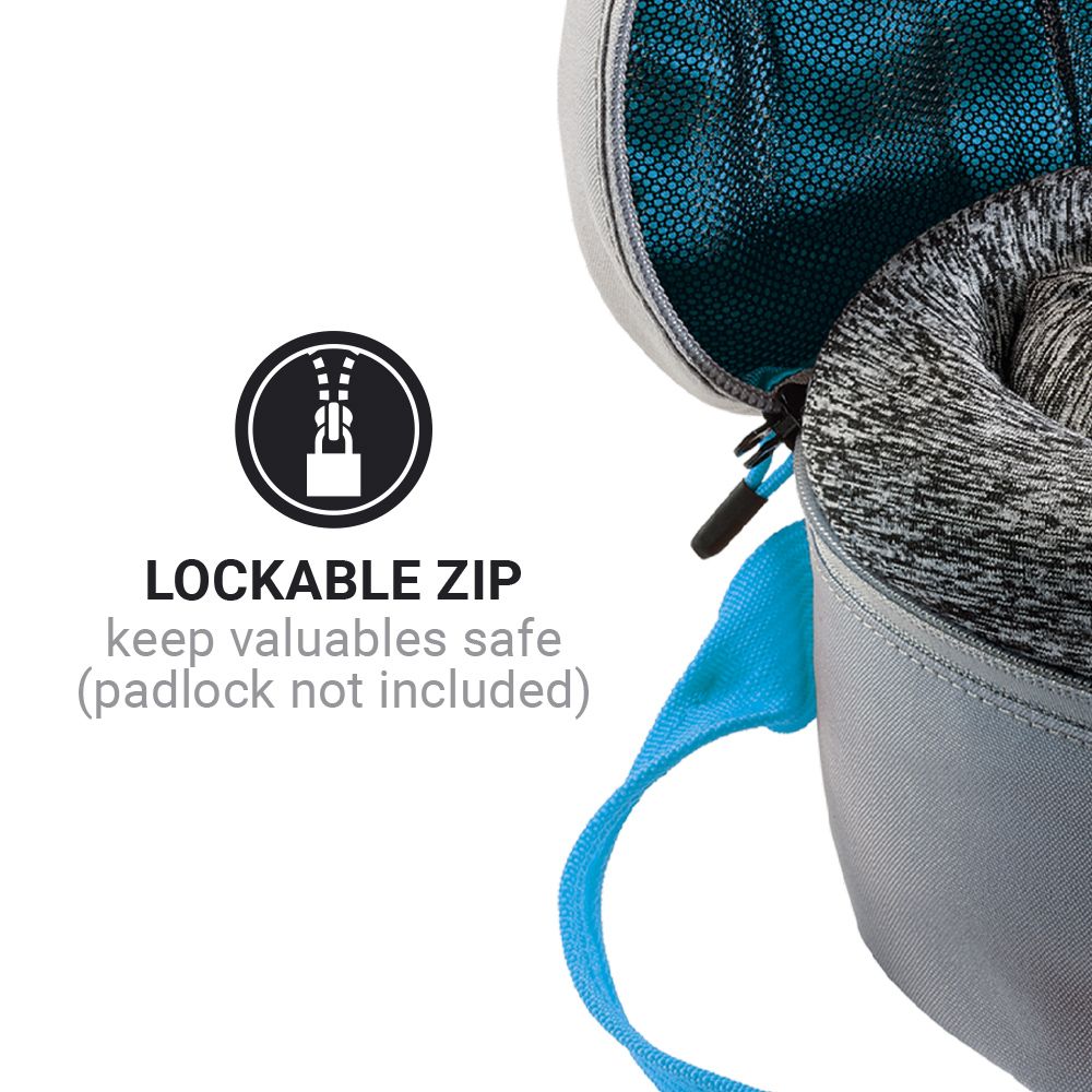 Go Travel Universal Pillow Packer - Compact Travel Neck Pillow for Airplane, Car & Office - Lightweight & Portable for Comfortable Sleep Anywhere