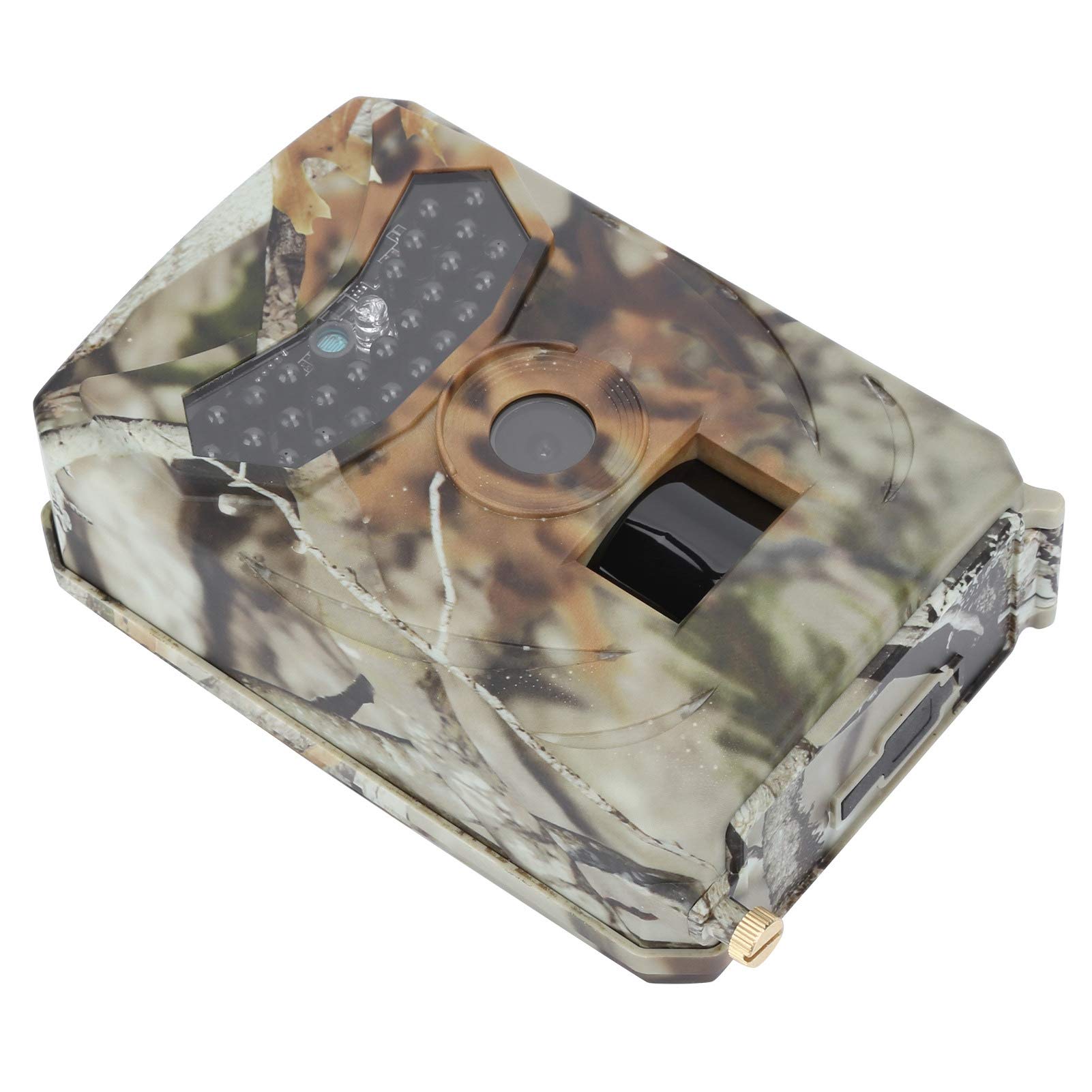 Professional 12MP Wildlife Tracking Camera with 120° Wide-Angle Lens & Night Vision - Outdoor Hunting, Trail Monitoring, and Nature Observation Camera for Camping, Hiking, and Wildlife Research