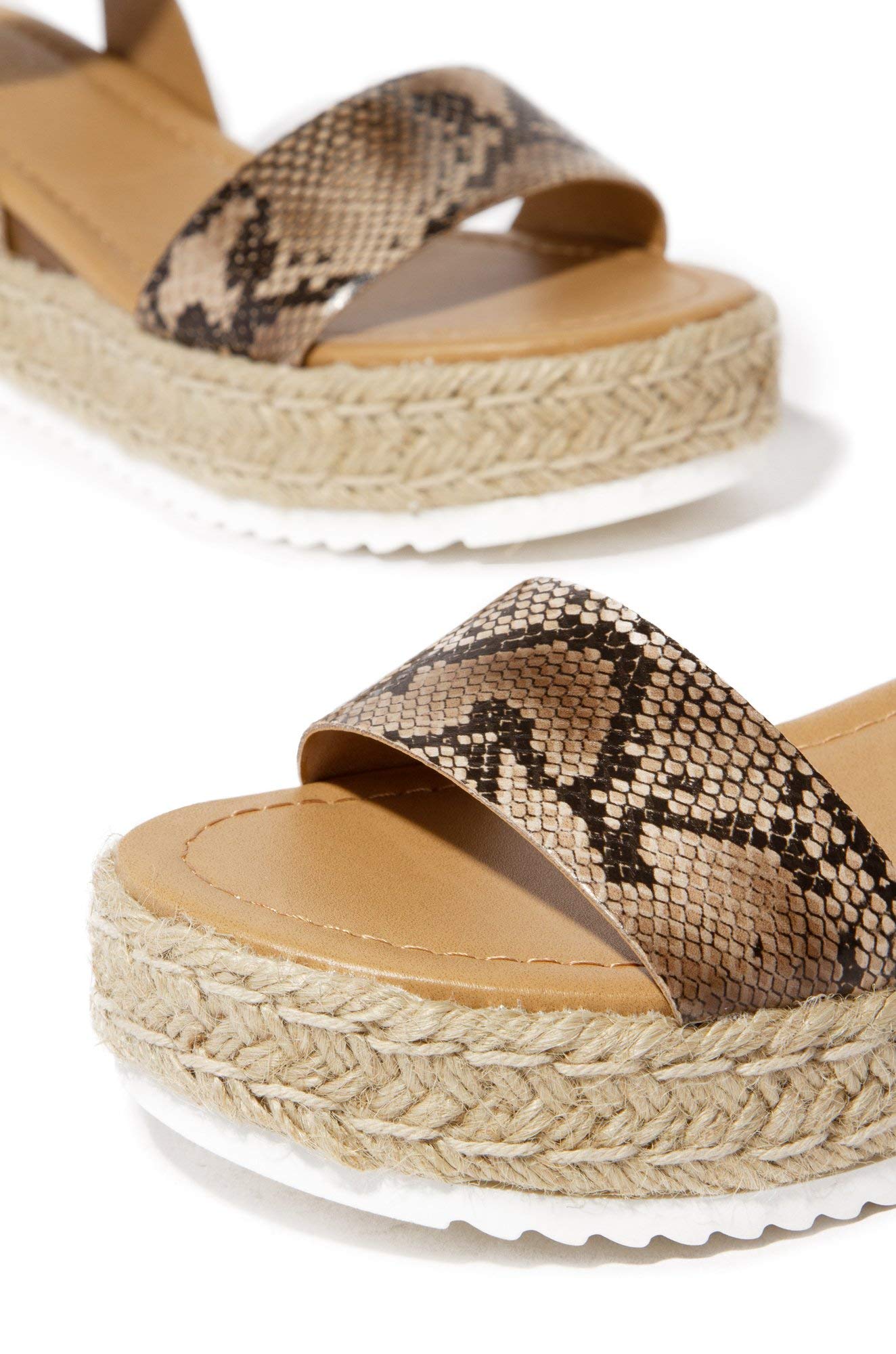 Women's Open Toe Platform Sandals - Comfortable Clip Design Casual Shoes for Summer Outfits | Perfect for Beach, Vacation, and Everyday Wear