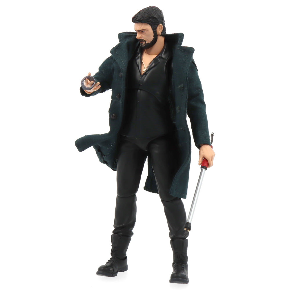 Mafex The Boys Action Figure - Billy Butcher Collectible Toy for Fans | Perfect for Display, Cosplay, and Comic Book Collections