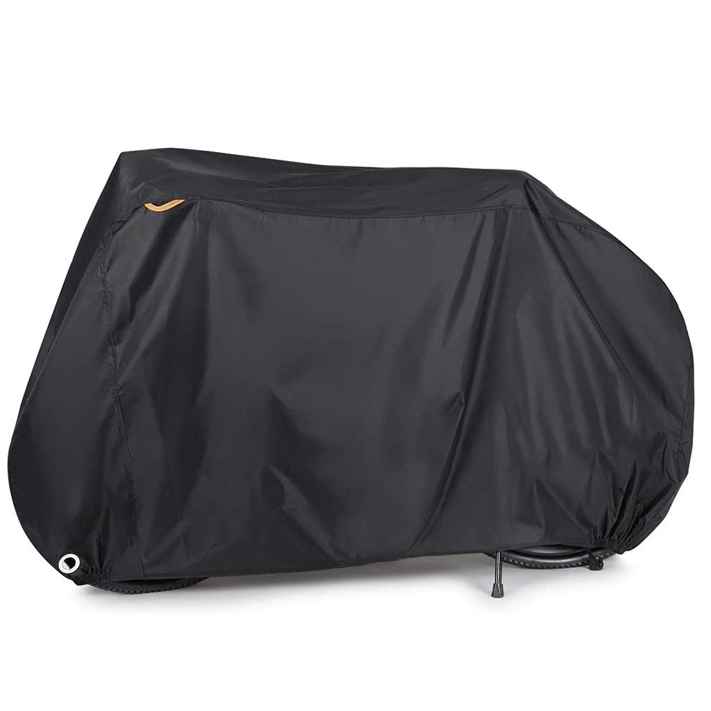 Heavy Duty Waterproof Bike Cover for 2 Bikes with Lock Holes & Storage Bag - Anti Dust, Rain, Snow & UV Protection - Fits Mountain, Road & Kids Bikes Up to 29